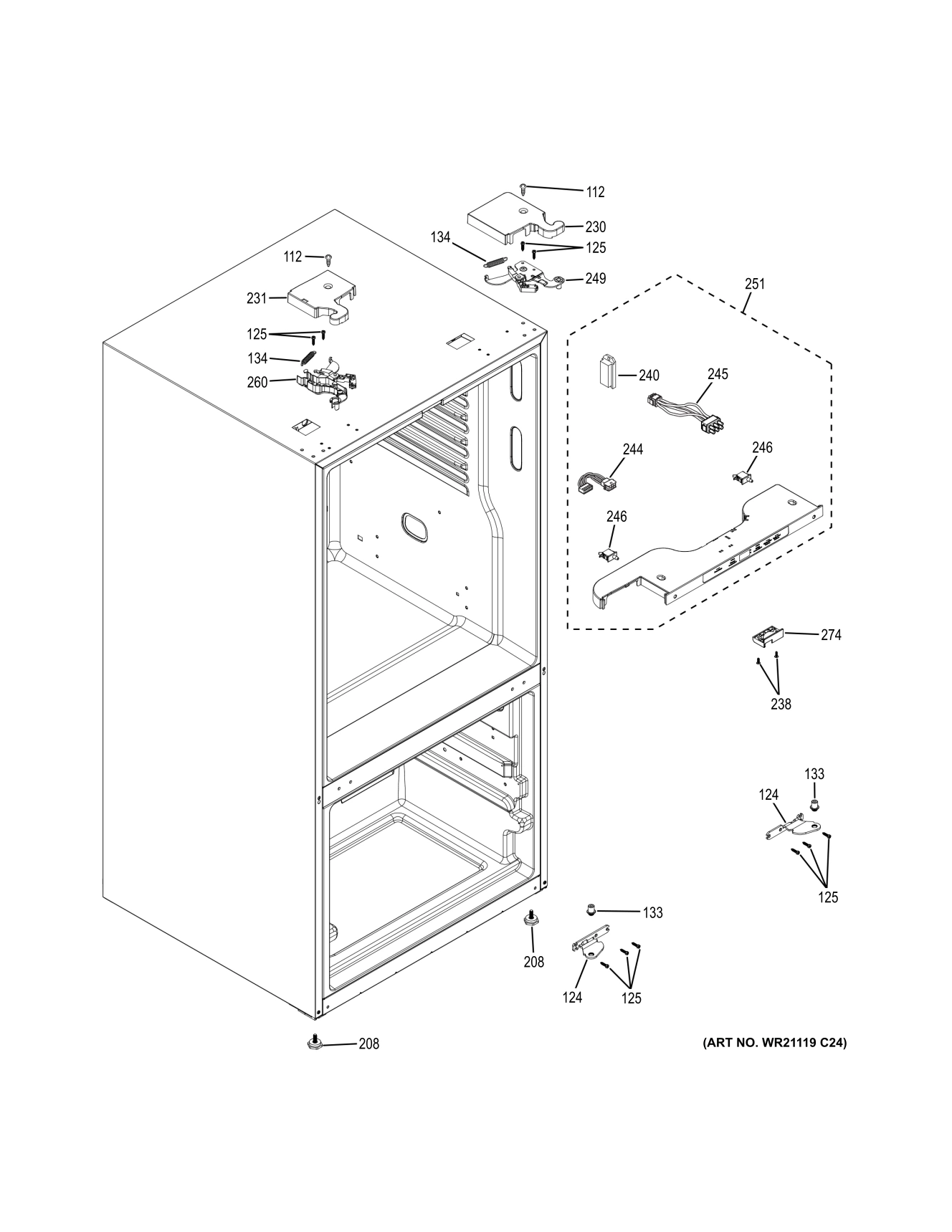 CASE PARTS