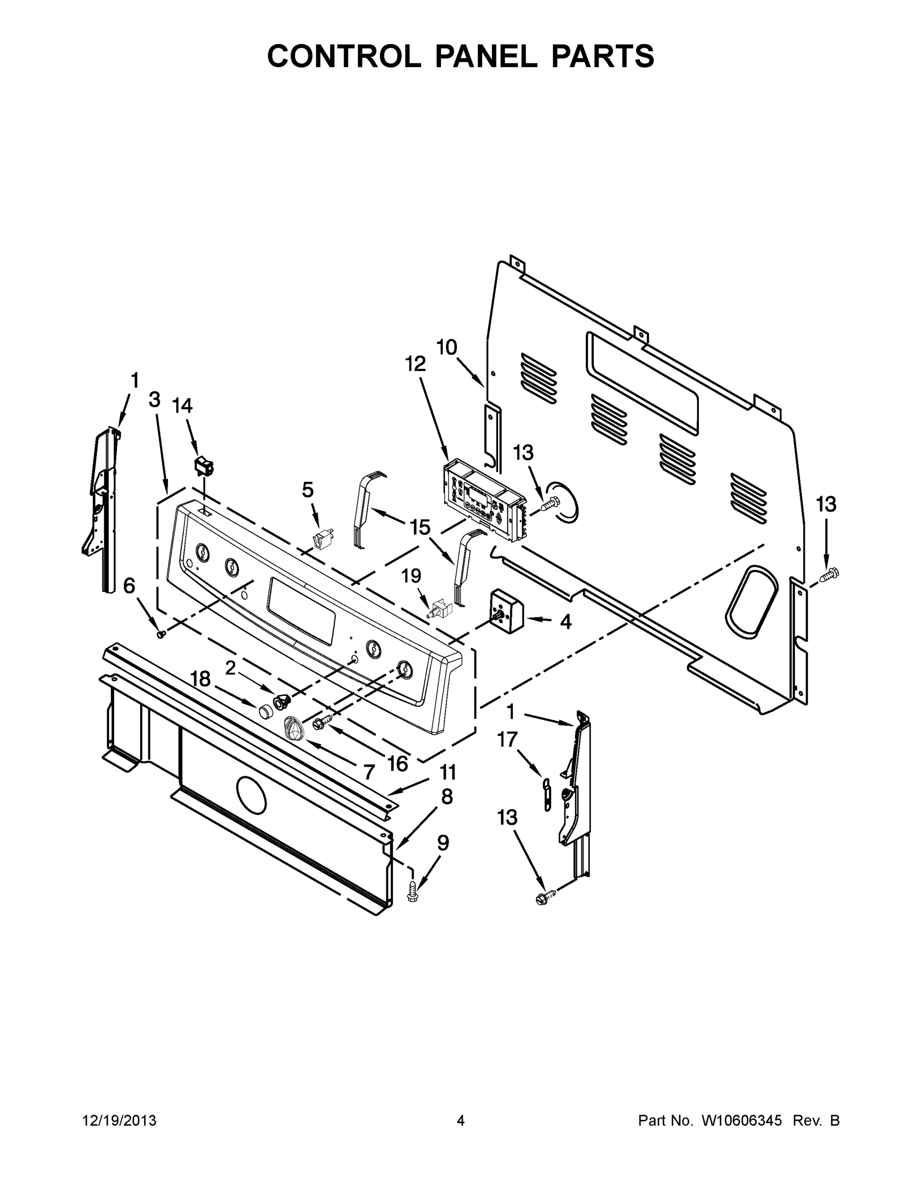 03 - CONTROL PANEL PARTS