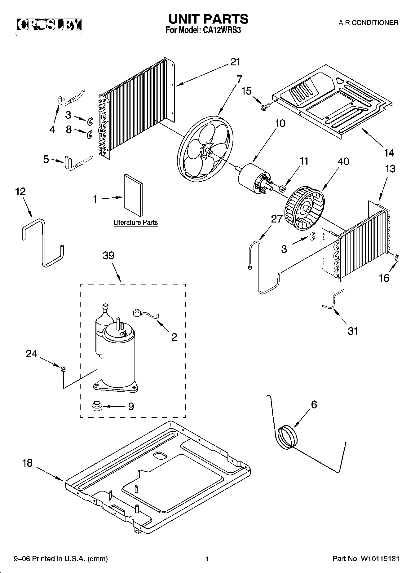 01 - UNIT PARTS