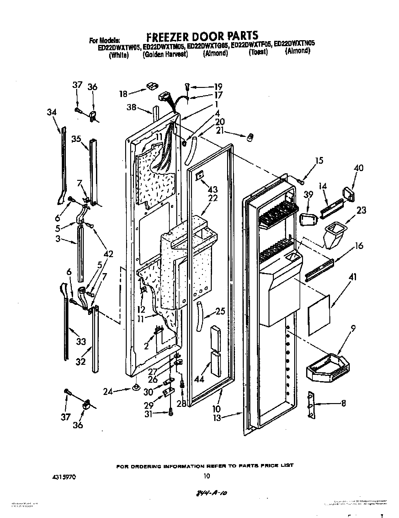 08 - FREEZER DOOR