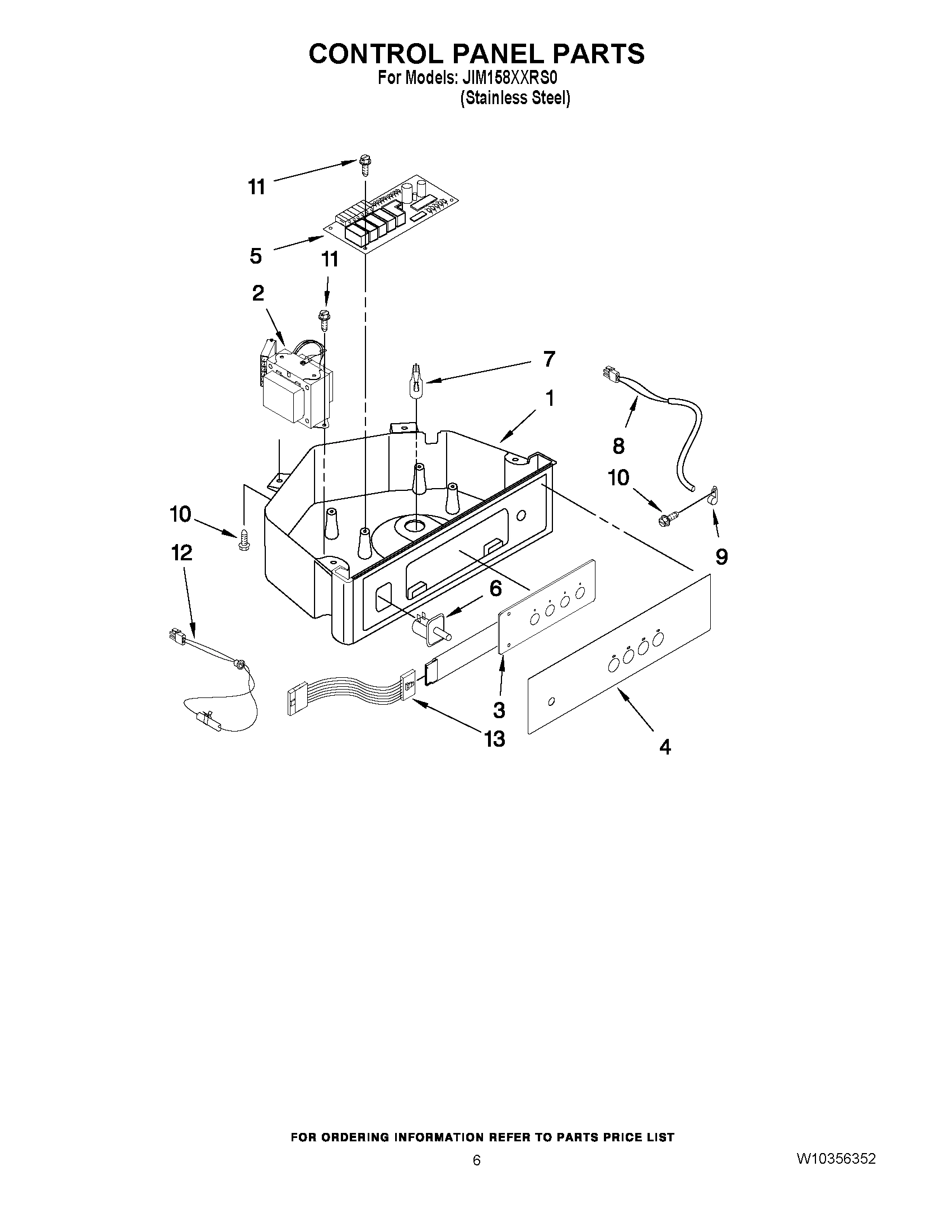 04 - CONTROL PANEL PARTS