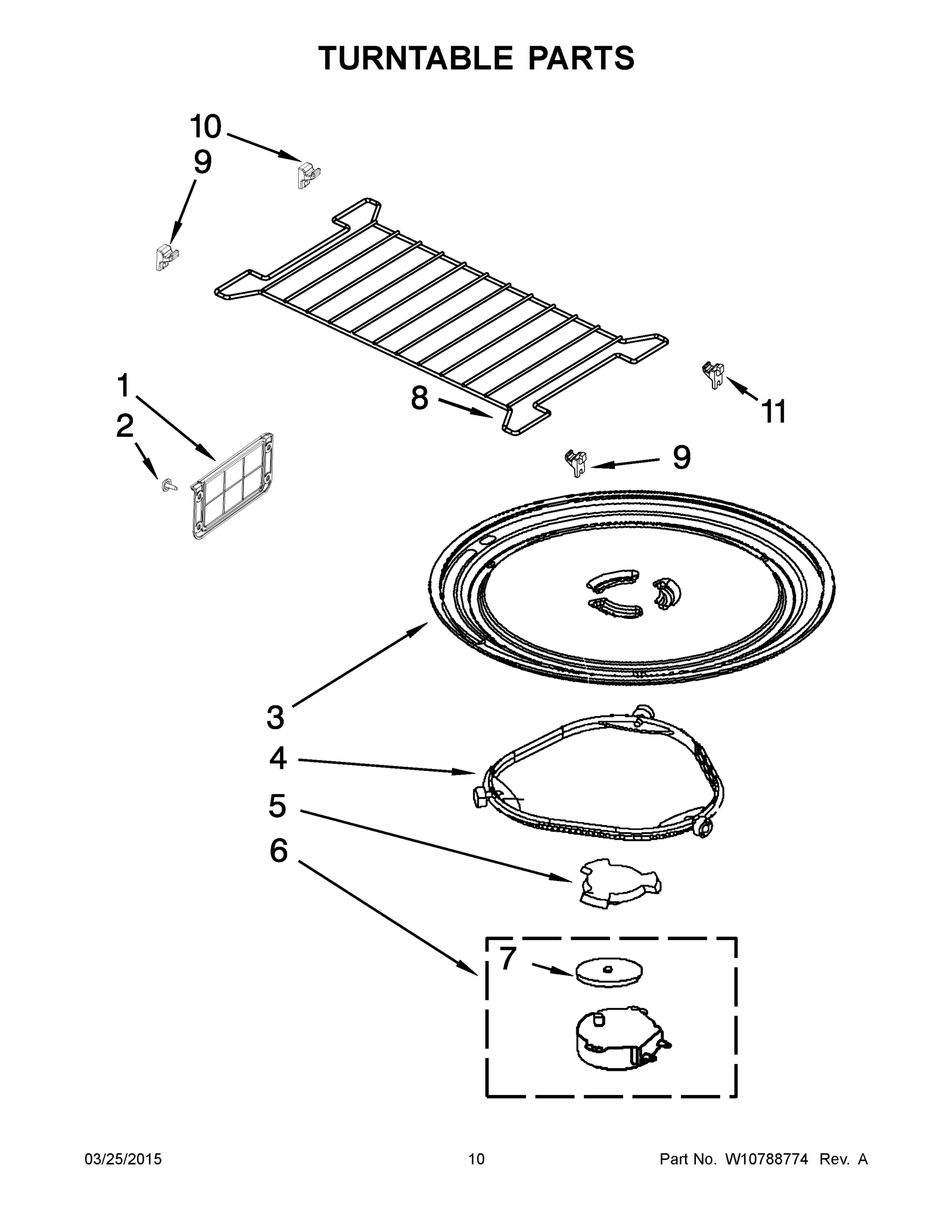 06 - TURNTABLE PARTS