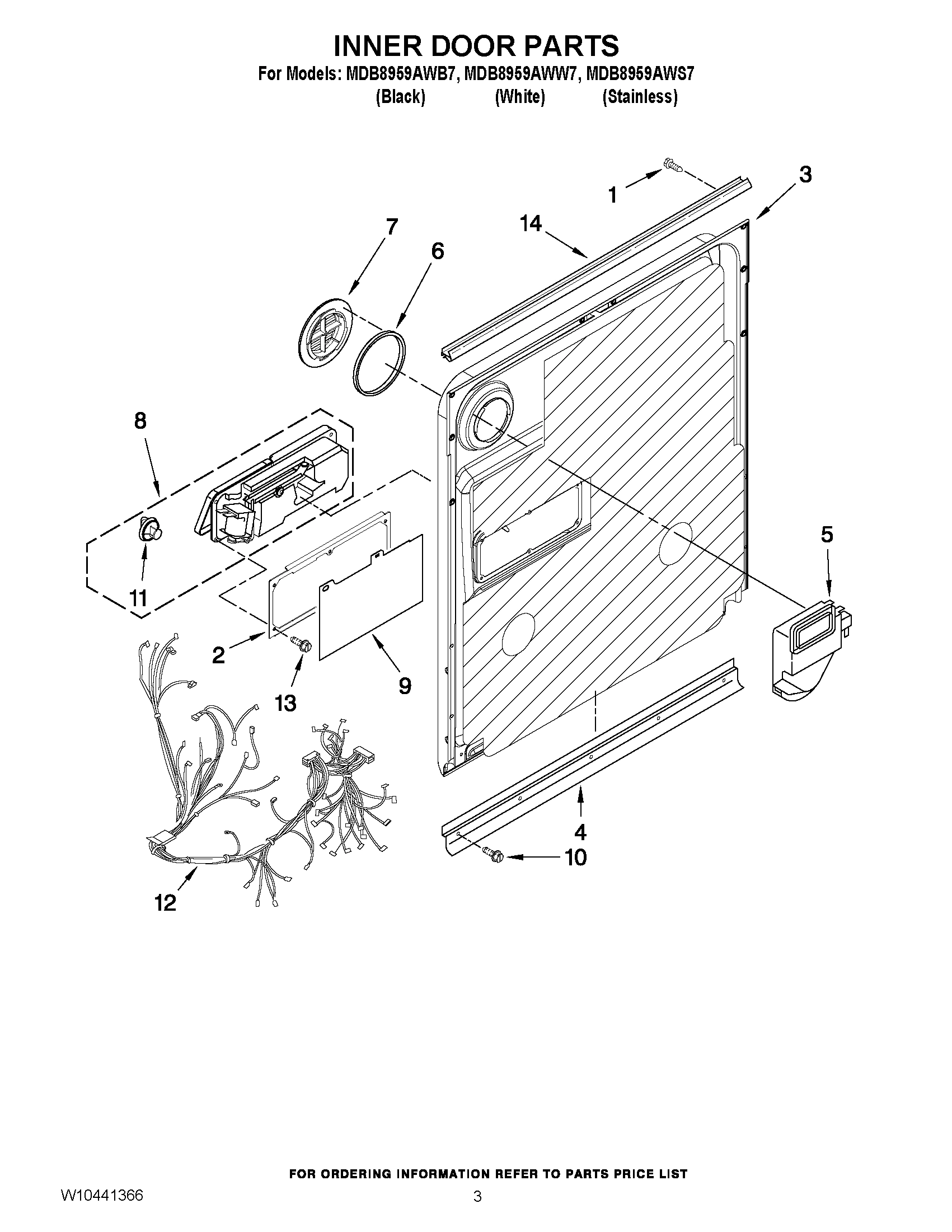03 - INNER DOOR PARTS