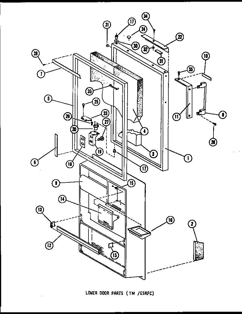 07 - LOWER DOOR PARTS