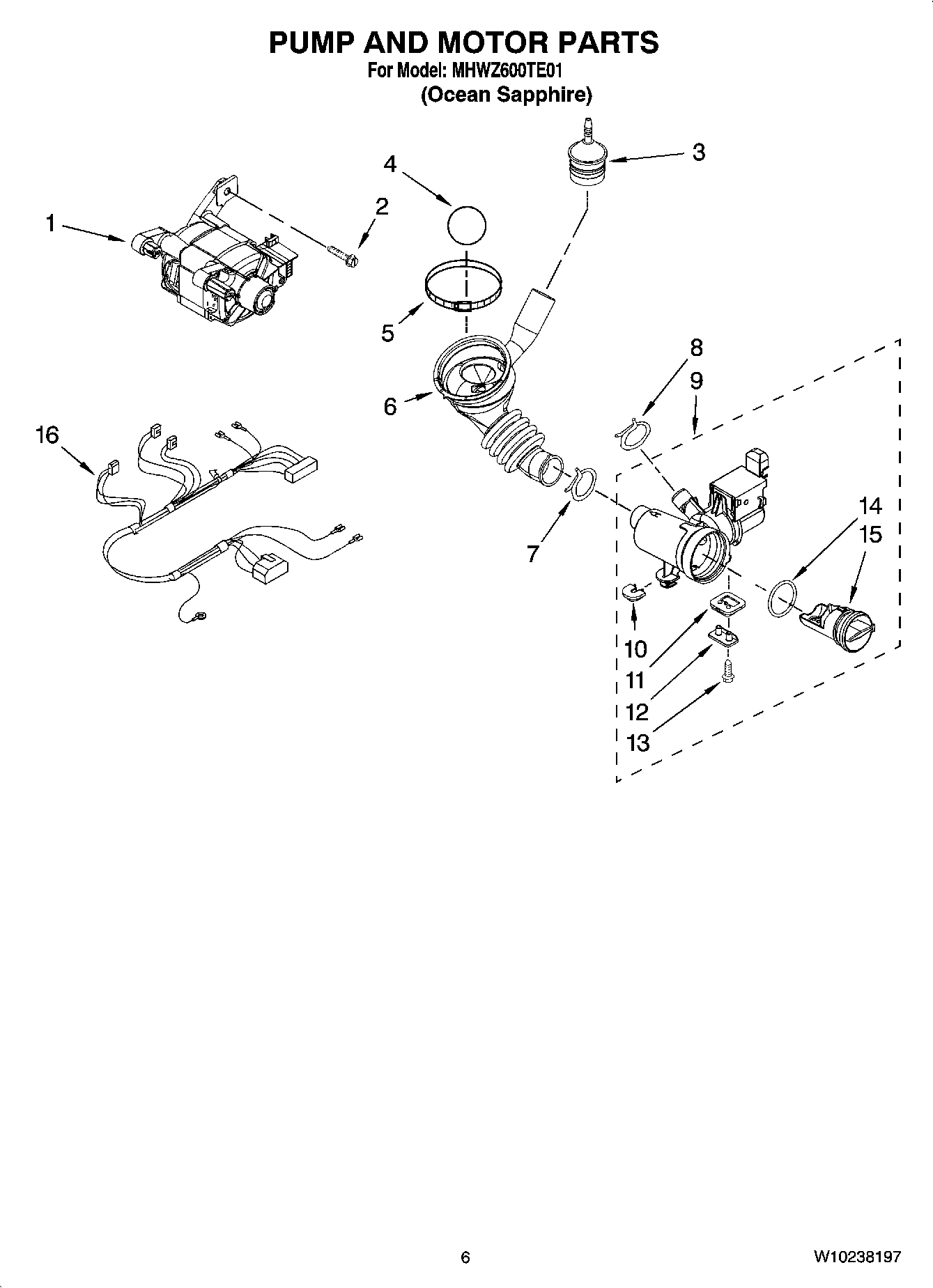 05 - PUMP AND MOTOR PARTS