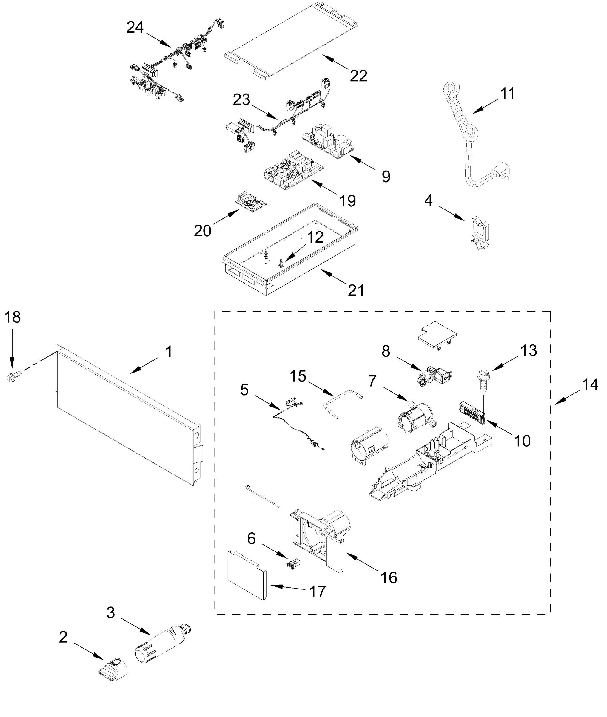 UPPER UNIT PARTS