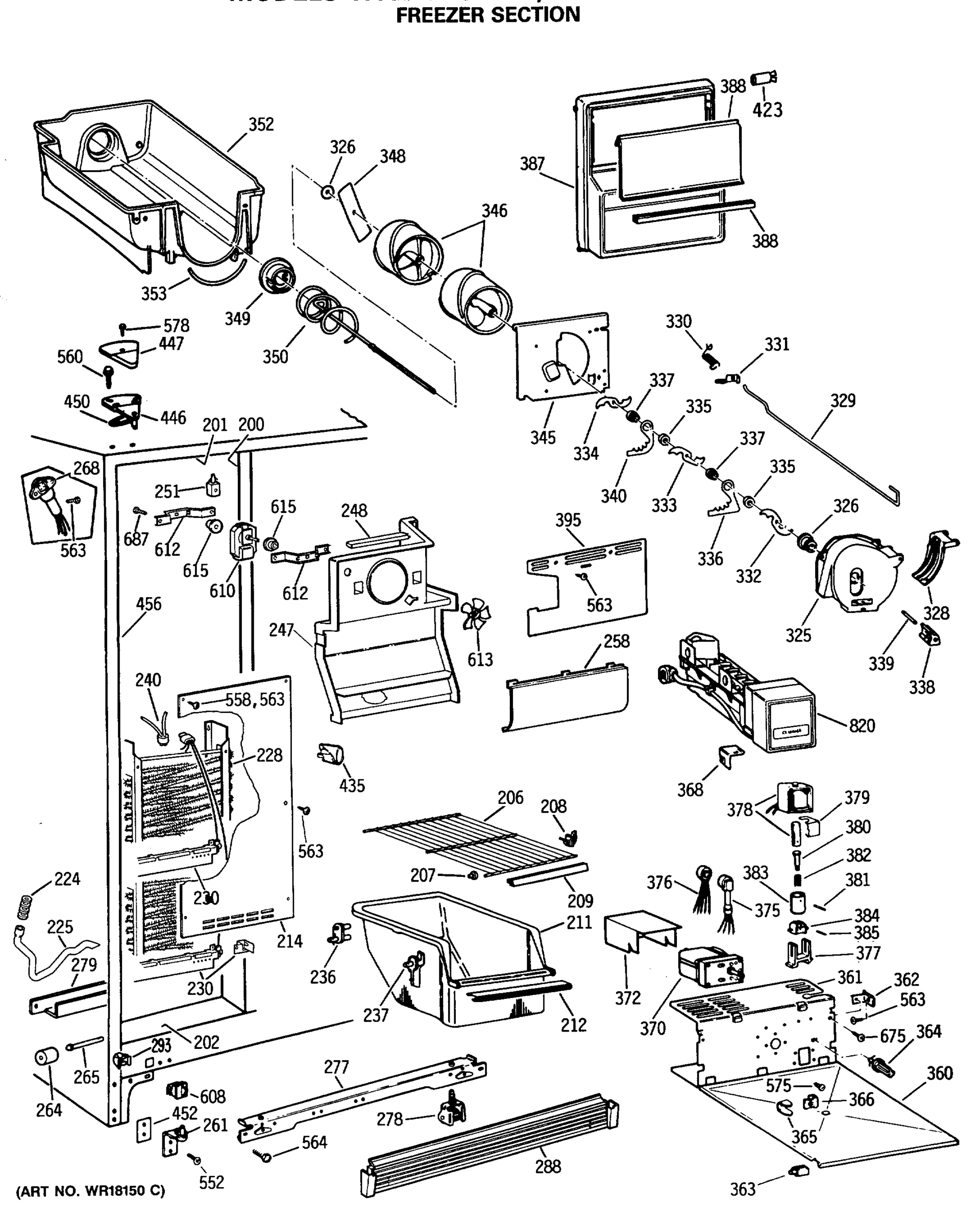 FREEZER SECTION