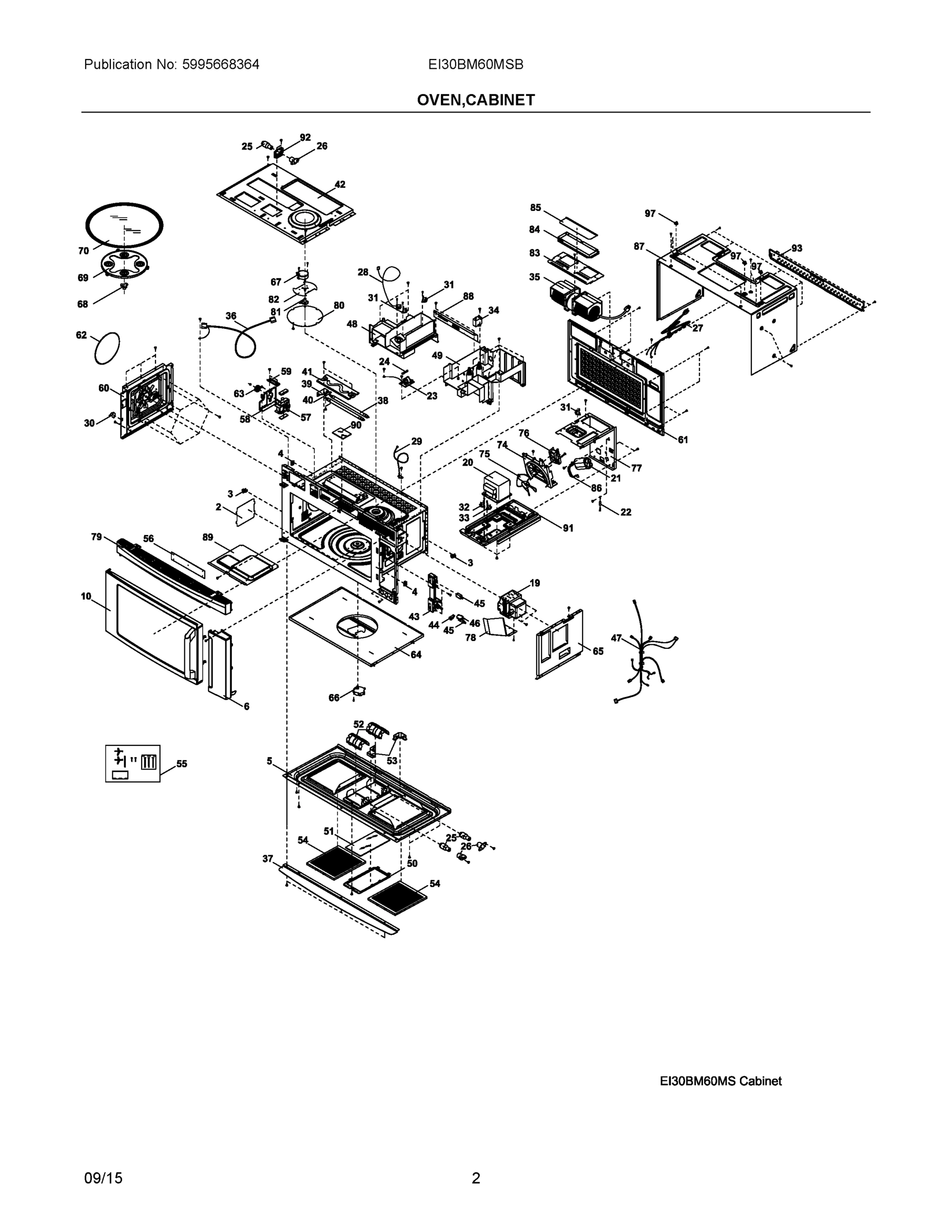 02 - OVEN,CABINET