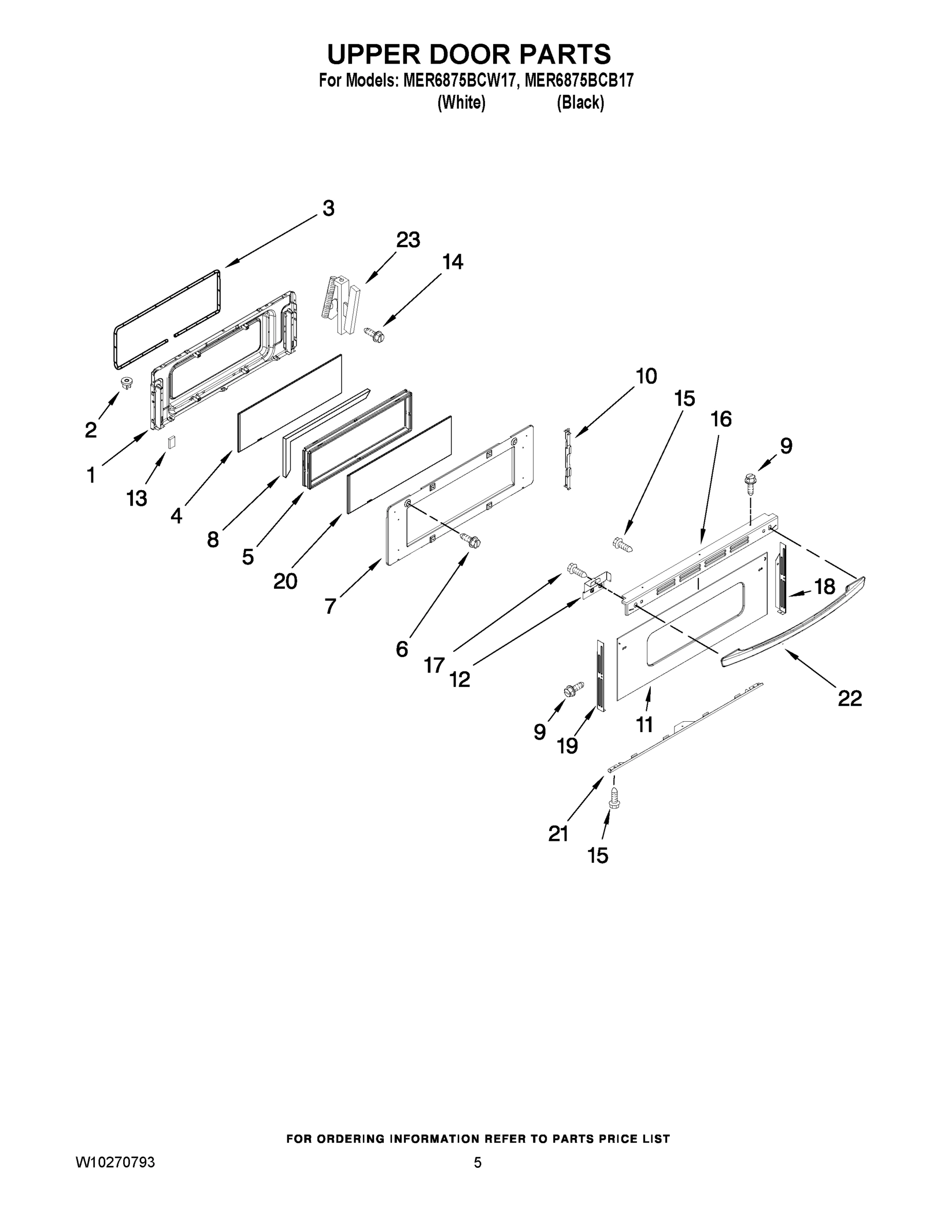 04 - UPPER DOOR PARTS