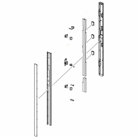 DA97-21008B Samsung Refrigerator French Assem
