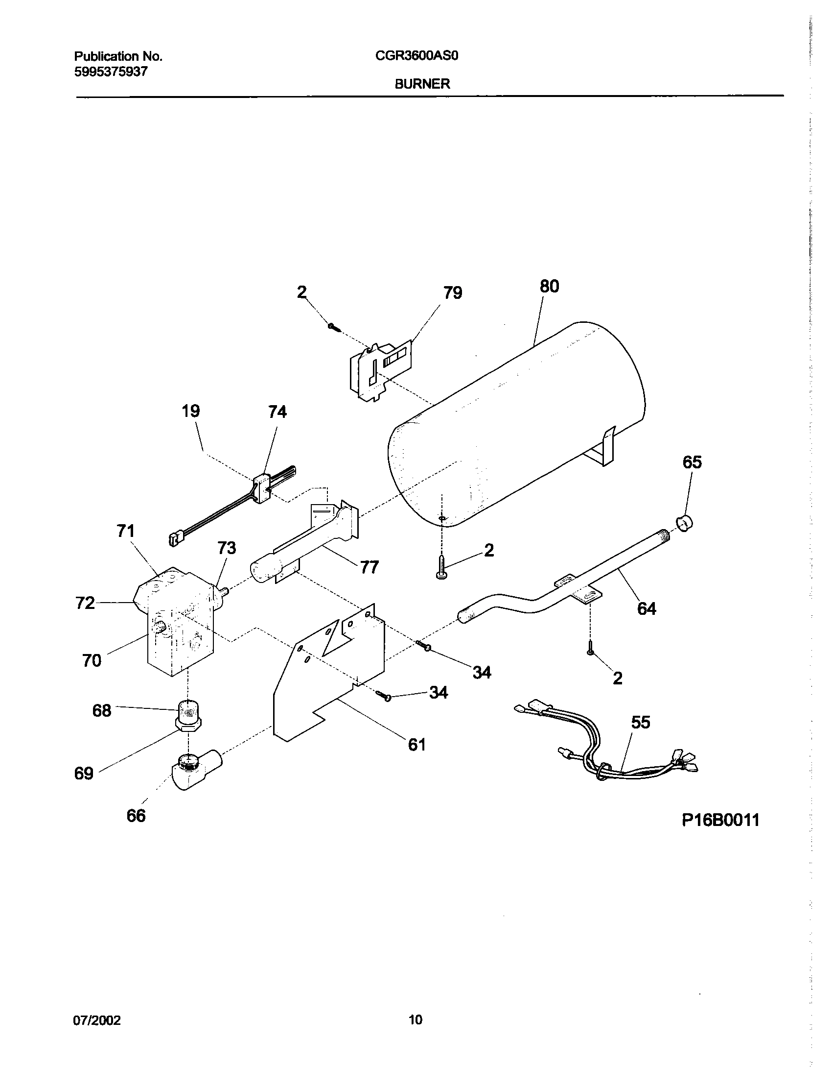 11 - BURNER,VALVE