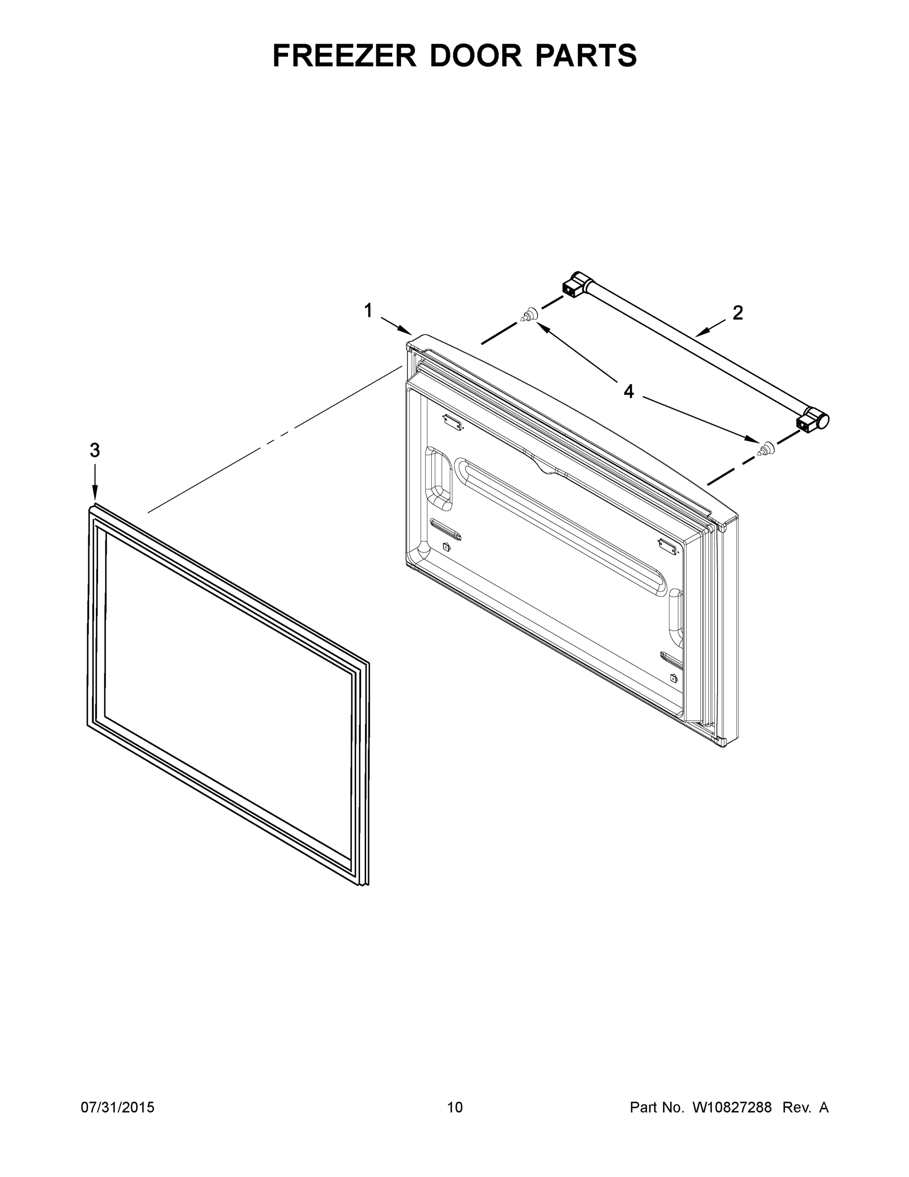 06 - FREEZER DOOR PARTS