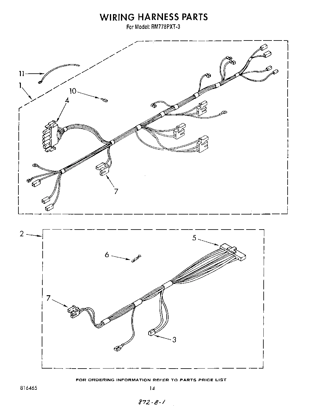 10 - WIRING HARNESS , LITERATURE AND OPTIONAL