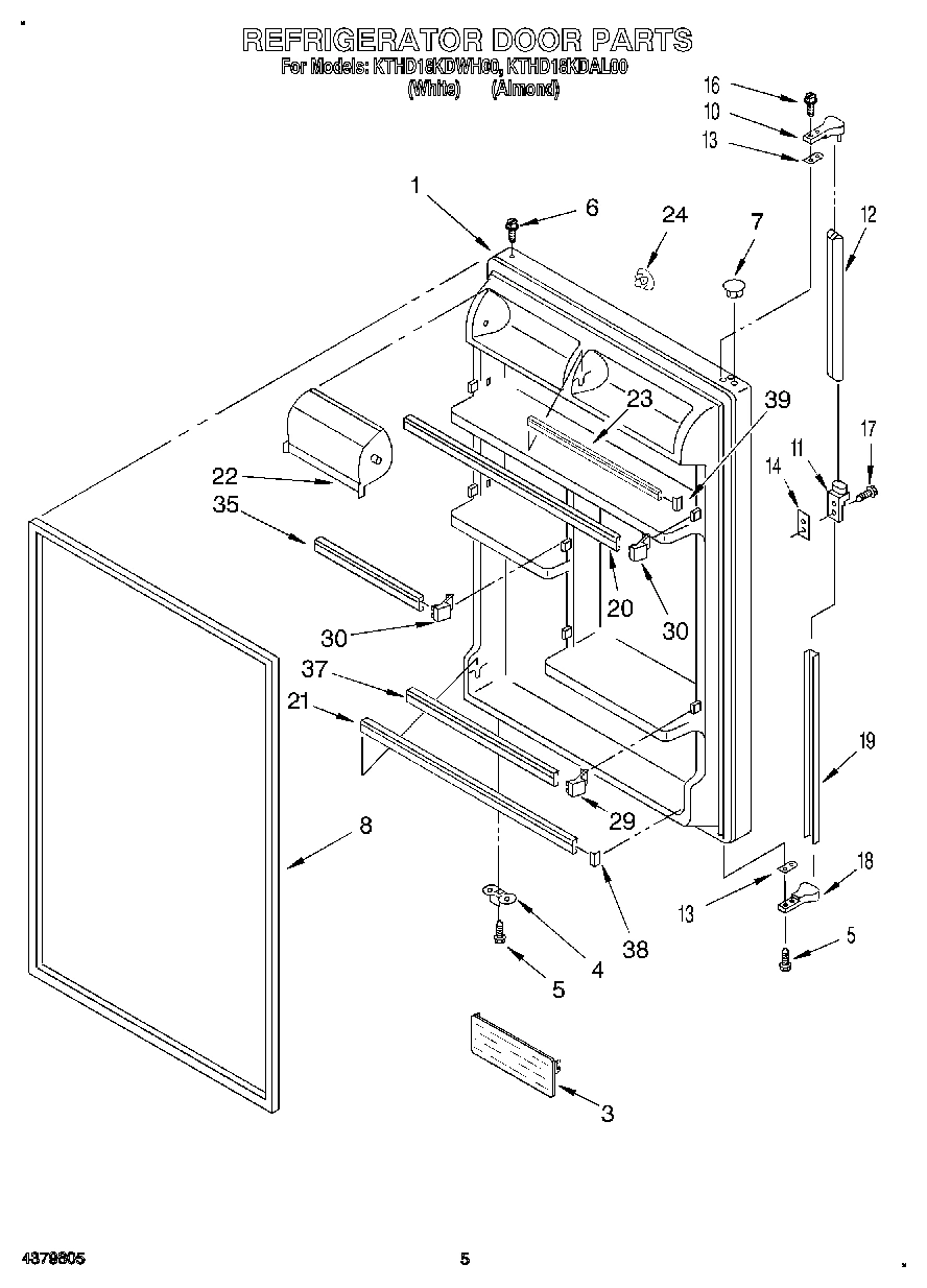 04 - REFRIGERATOR DOOR