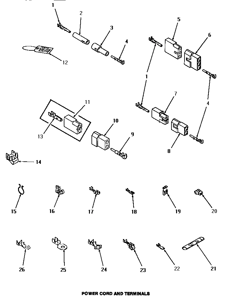 11 - POWER CORD & TERMINALS