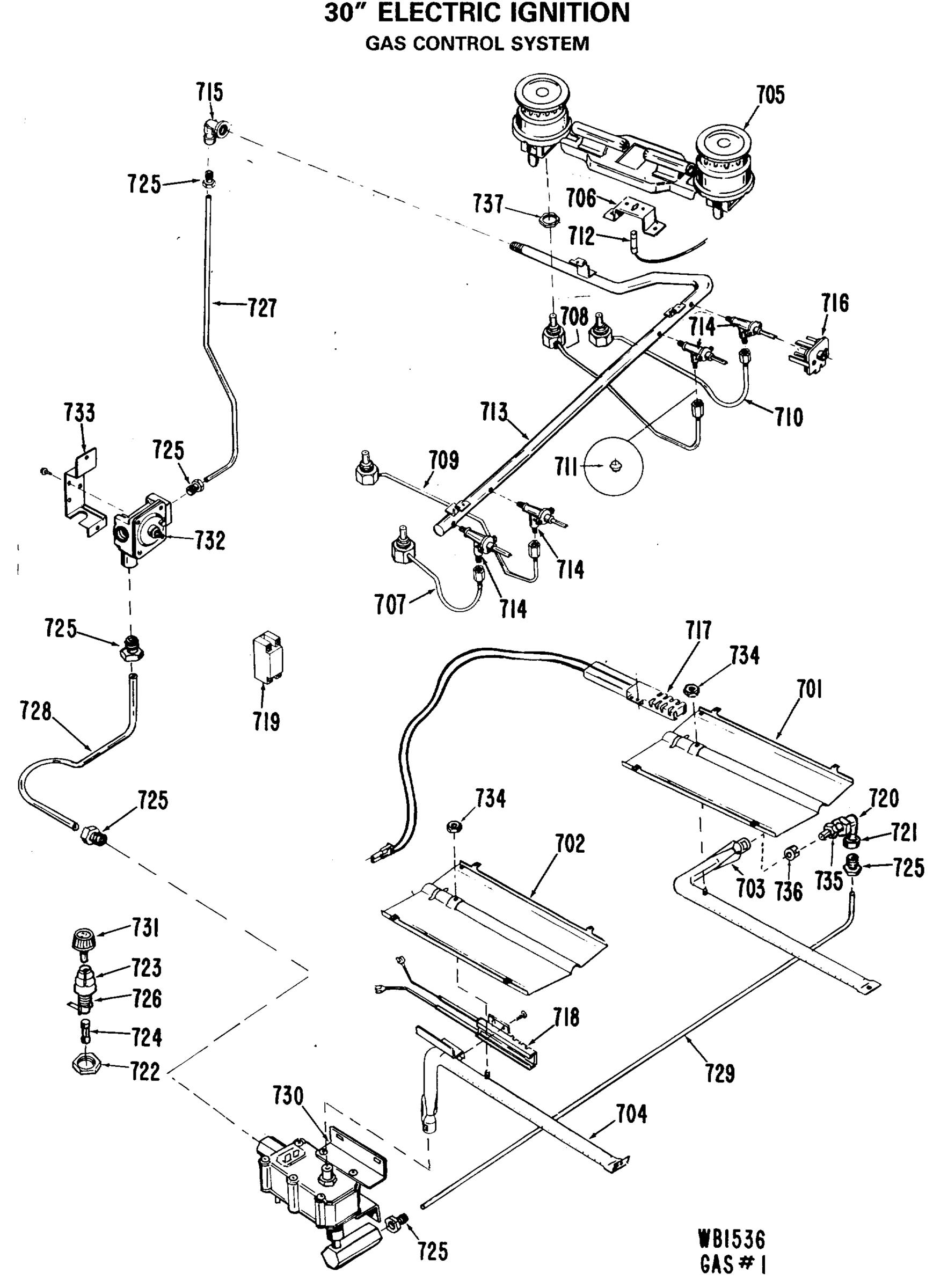 30" ELECTRIC IGNITION
