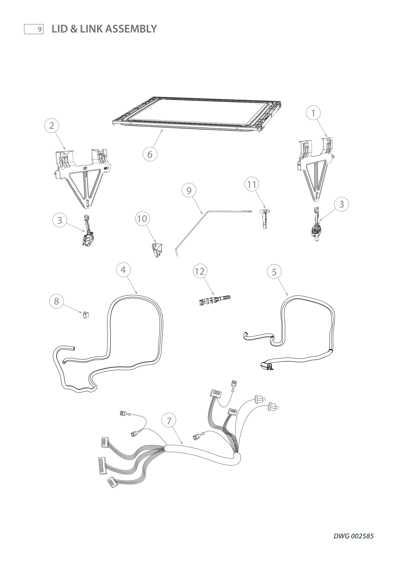 LID & LINK ASSEMBLY
