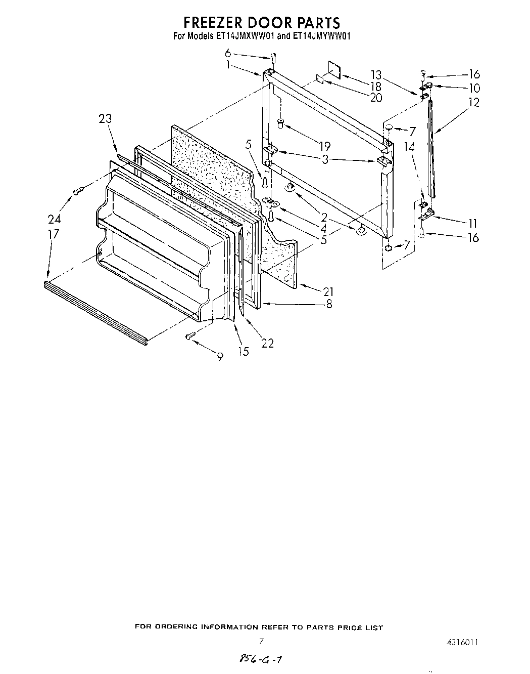 06 - FREEZER DOOR