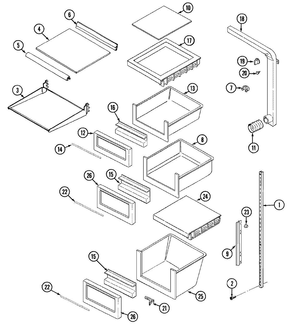 10 - SHELVES & ACCESSORIES
