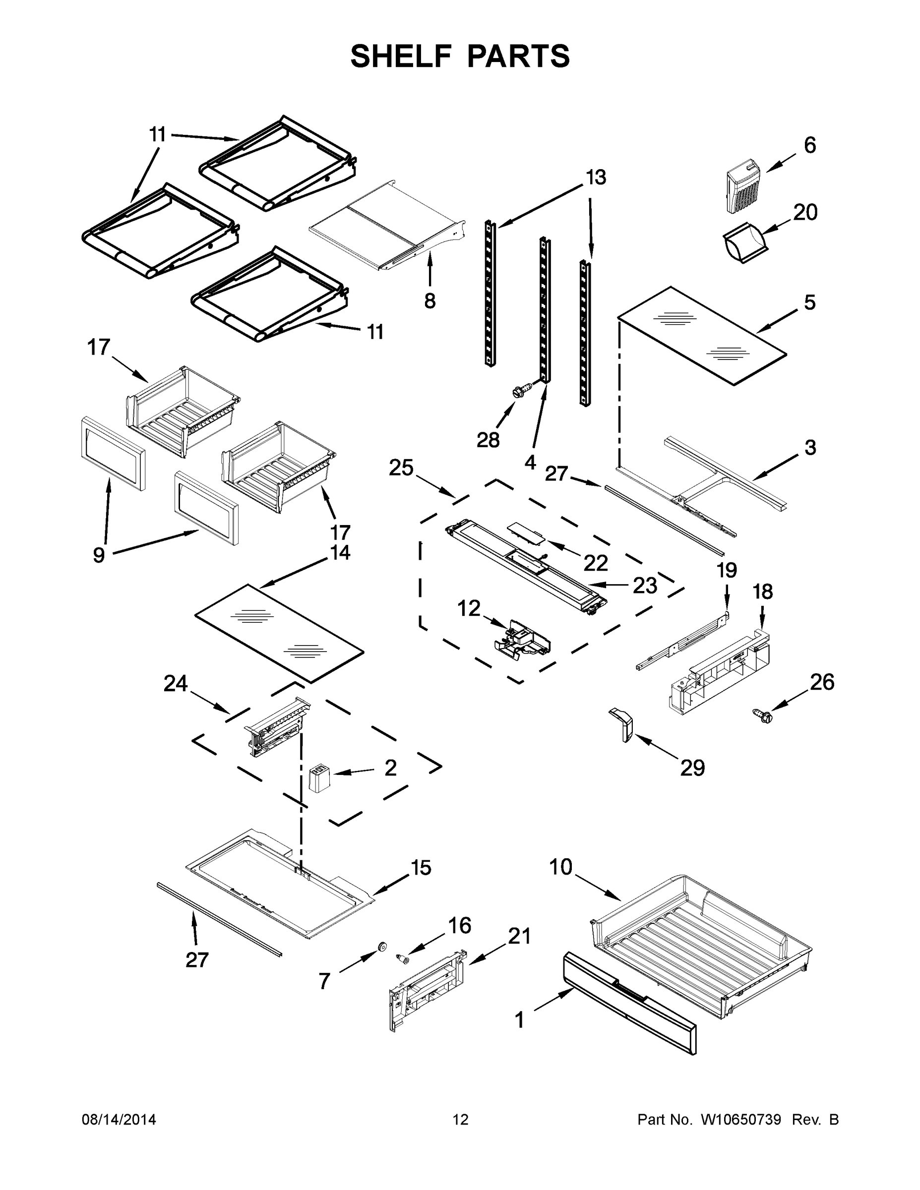 07 - SHELF PARTS