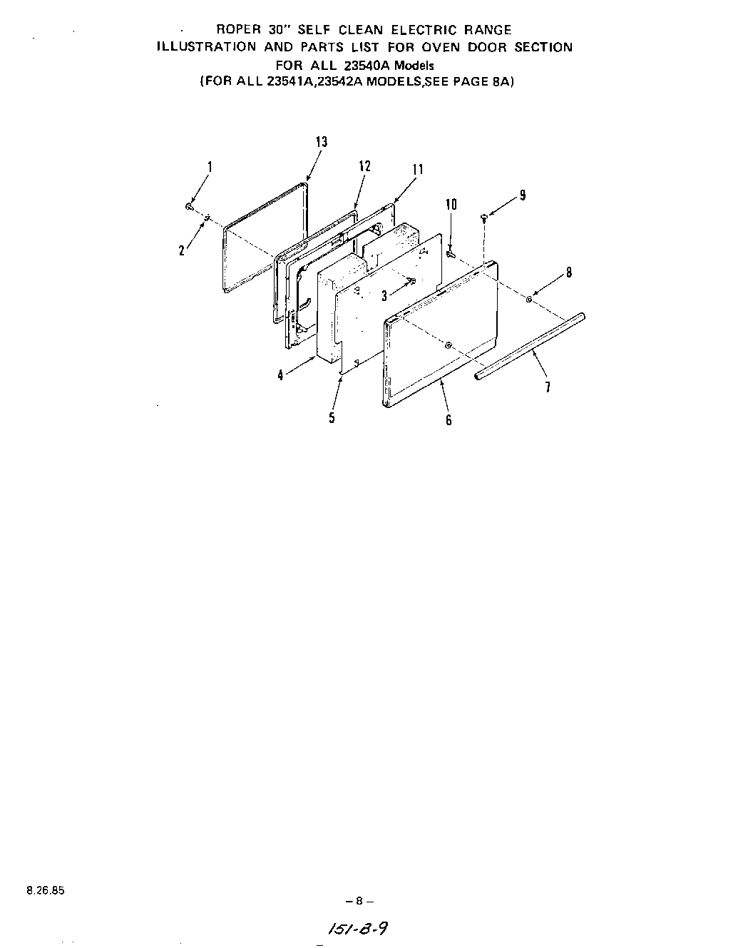 07 - OVEN DOORS