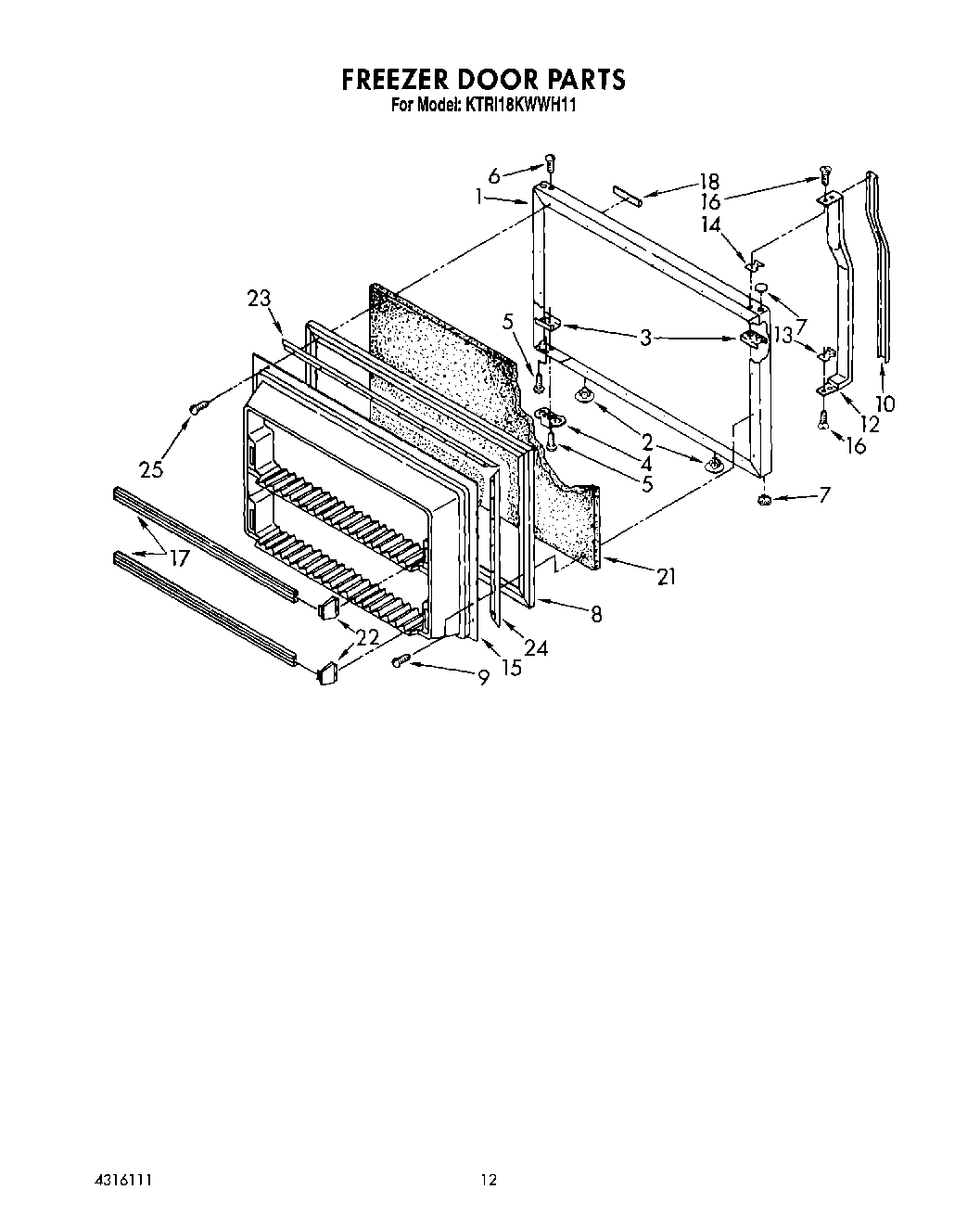 07 - FREEZER DOOR