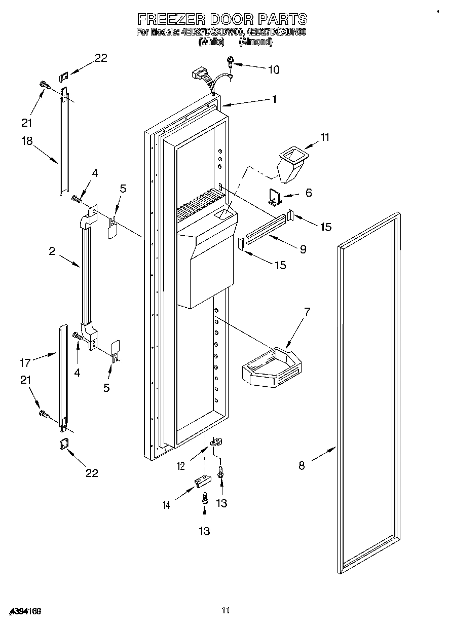 07 - FREEZER DOOR