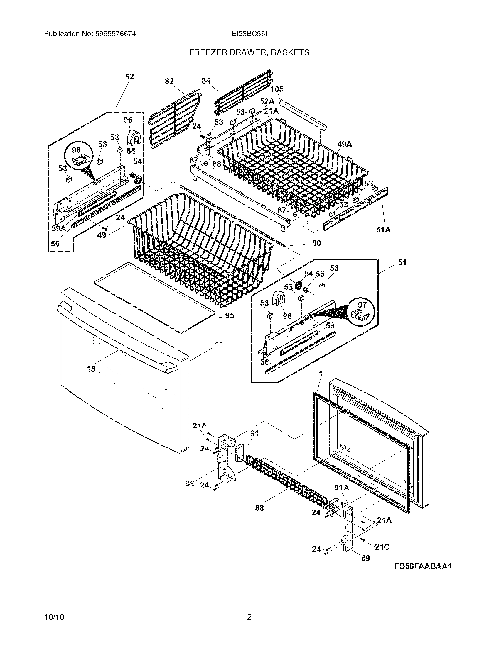 03 - FREEZER DRAWER - BASKET