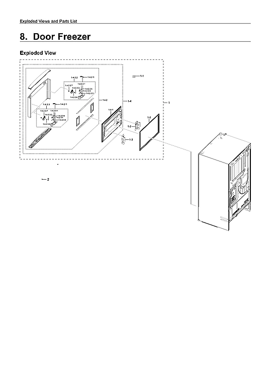 FREEZER DOOR PARTS