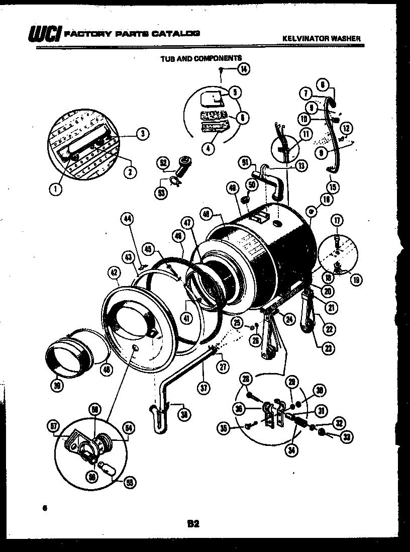 04 - TUB AND COMPONENTS
