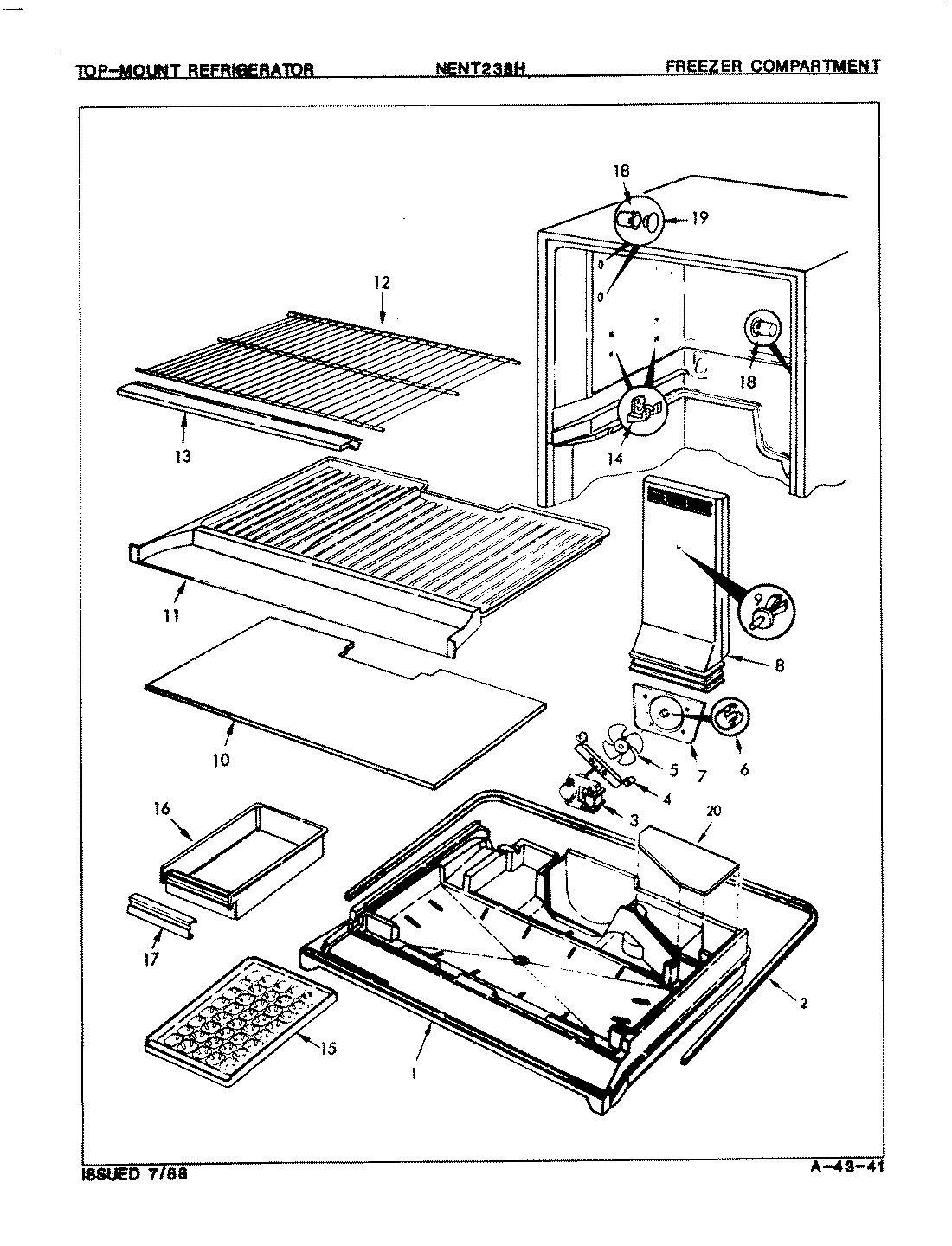 01 - FREEZER COMPARTMENT