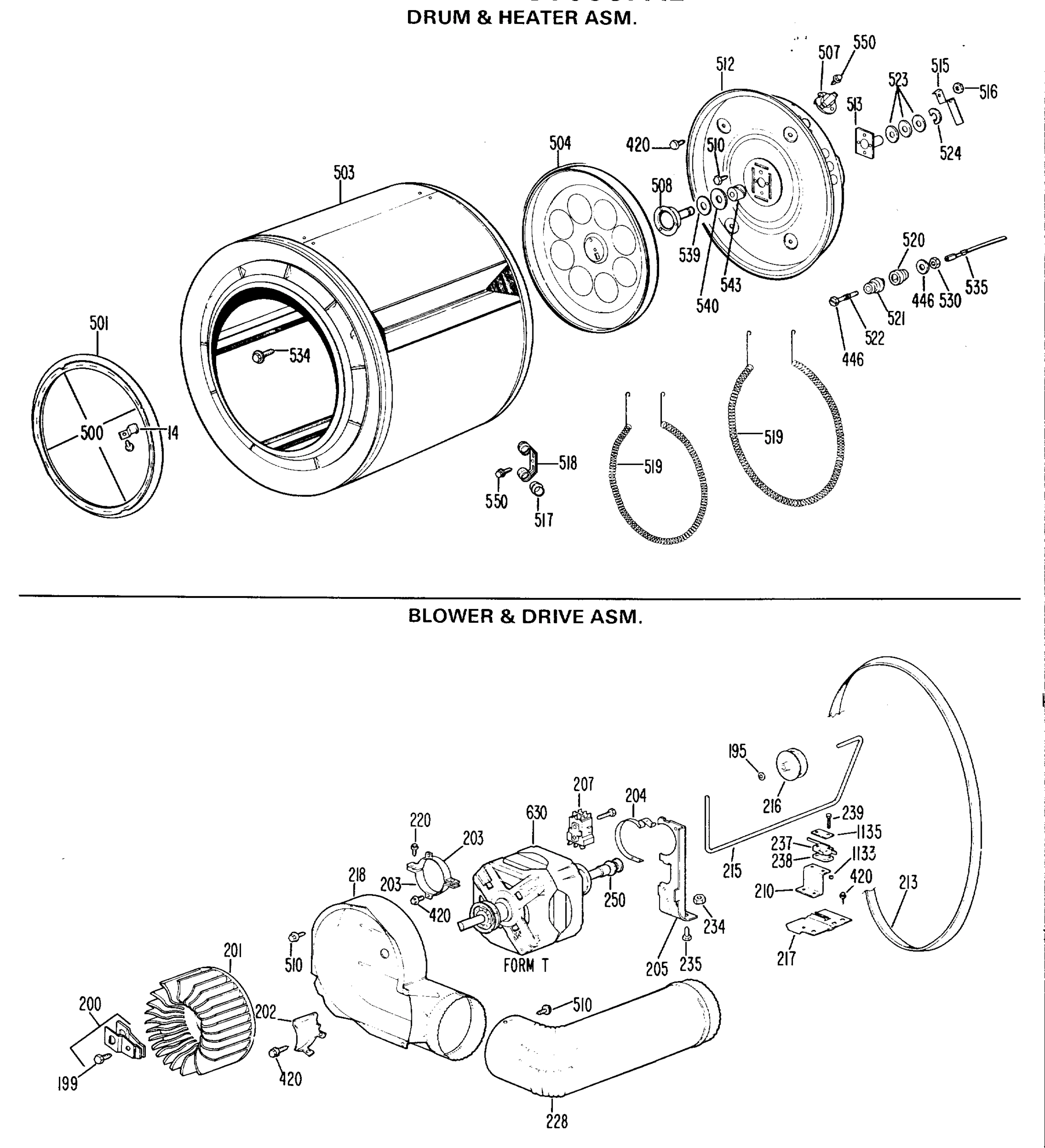DRUM & HEATER ASM.