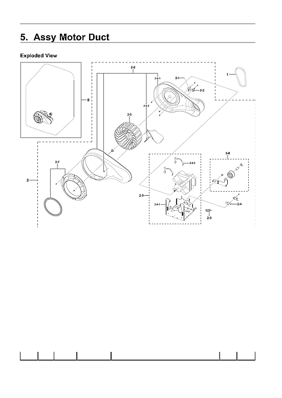 MOTOR DUCT ASSY