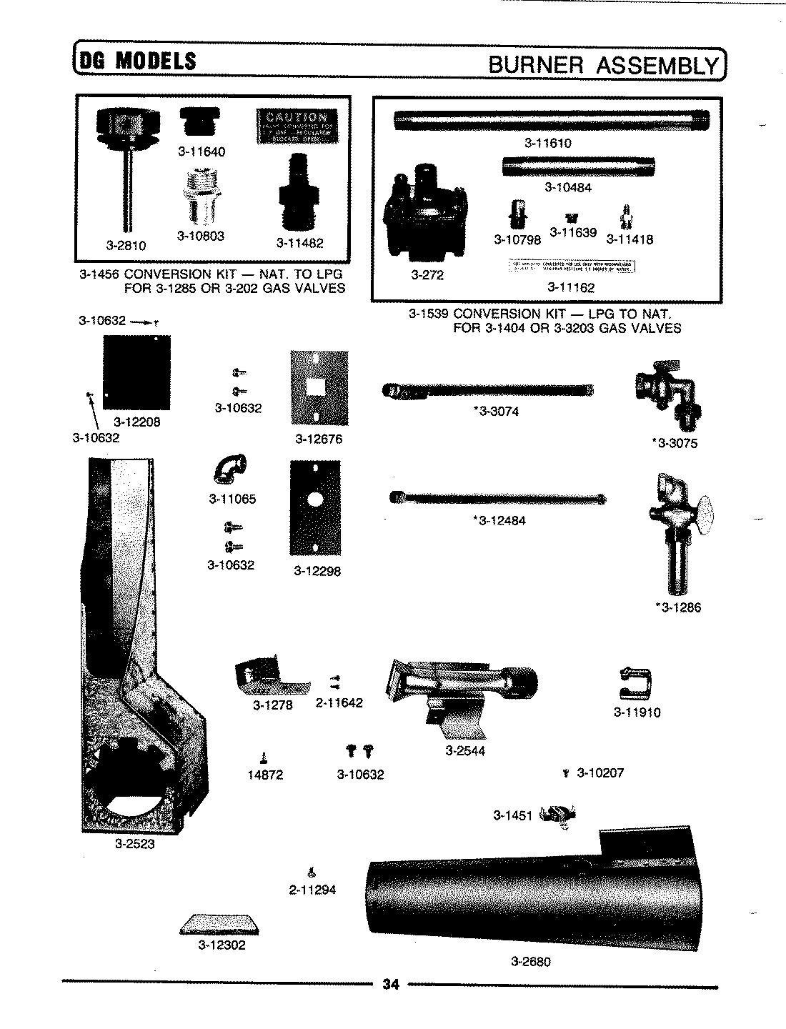 01 - BURNER ASSEMBLY