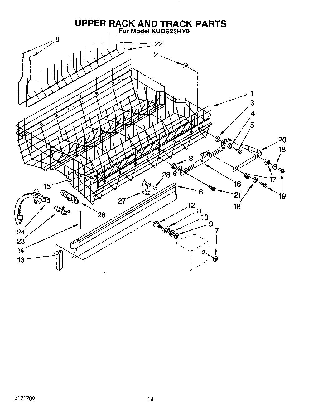 11 - UPPER RACK AND TRACK