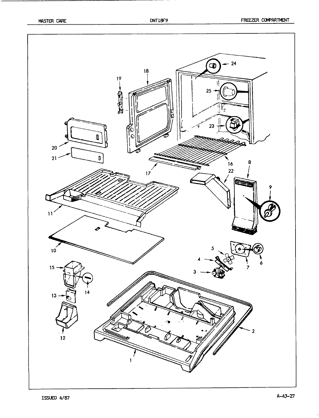 01 - FREEZER COMPARTMENT