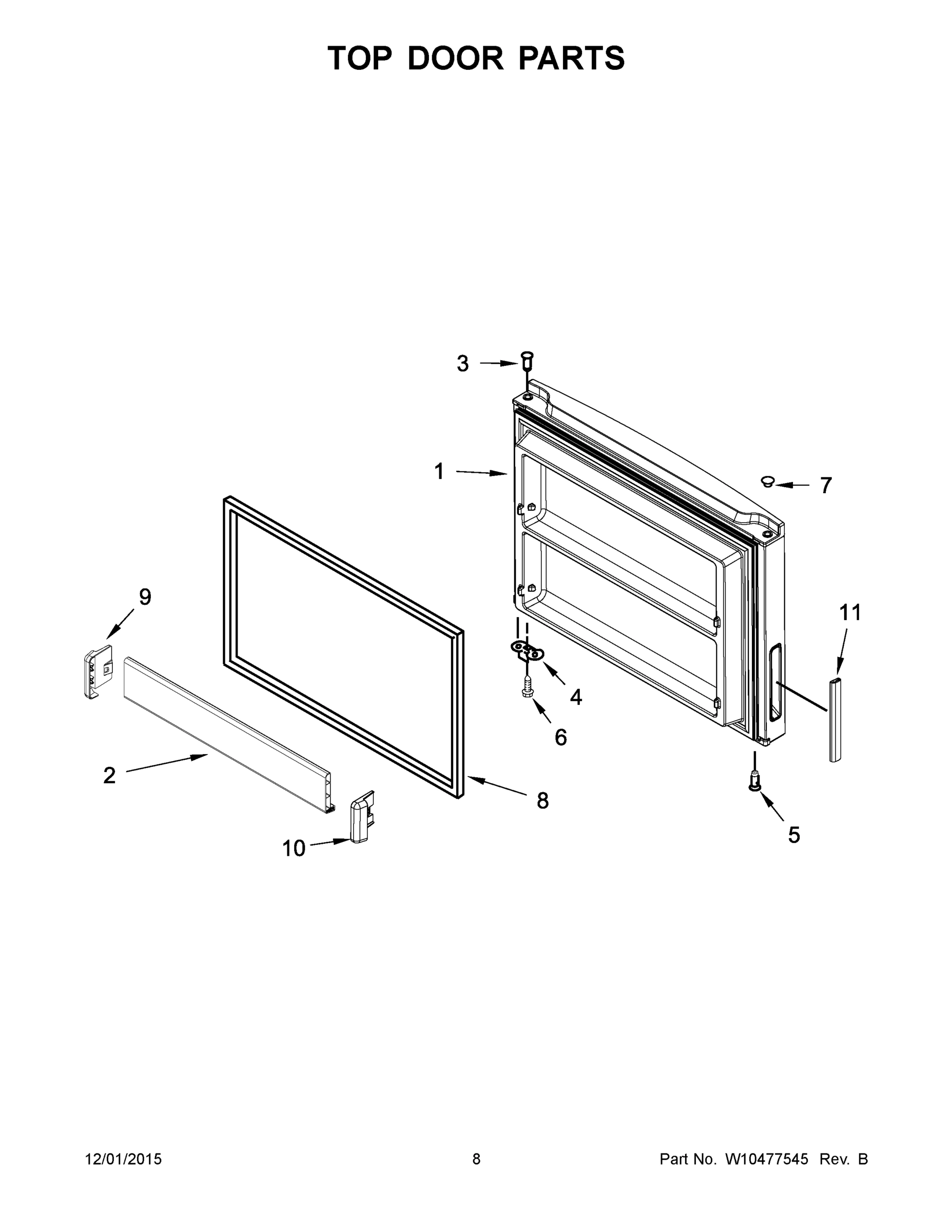 05 - TOP DOOR PARTS