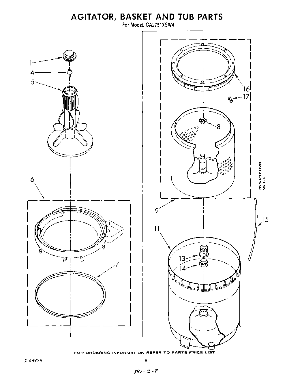 06 - AGITATOR, BASKET AND TUB