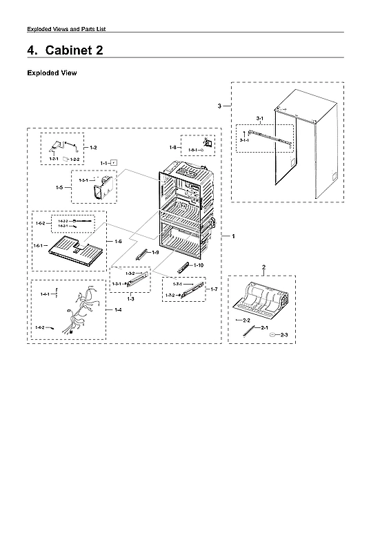 CABINET 2 PARTS
