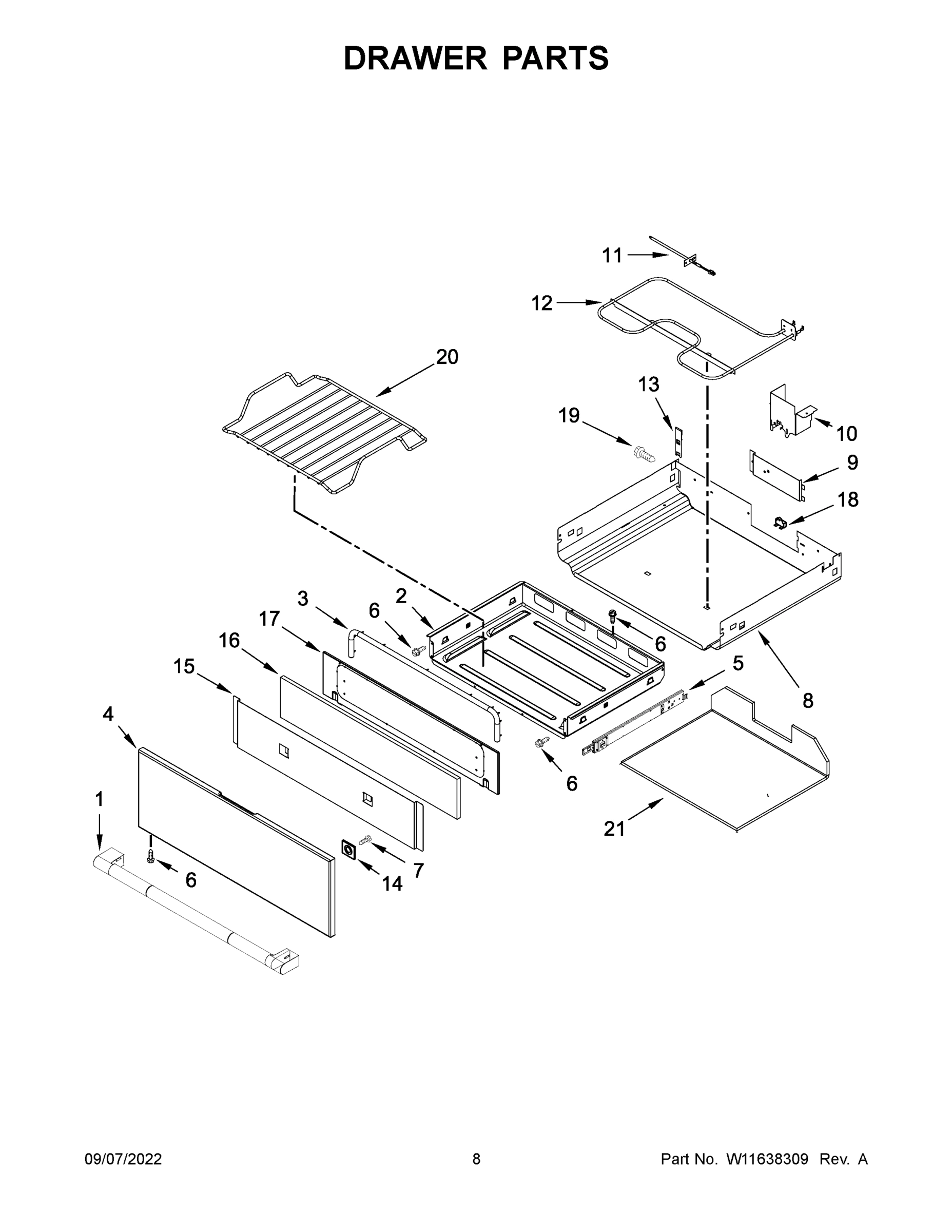05 - DRAWER PARTS