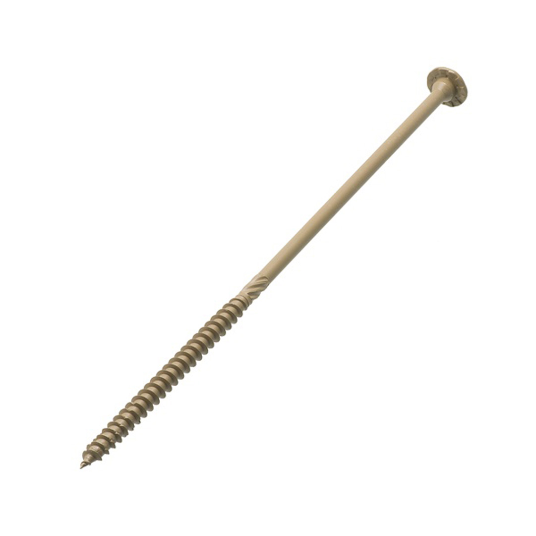 Buildex® Landscaping Construction Screws 18G x 250mm – Self Embedding Washer Head – Climacoat® 3 – Pack of 25