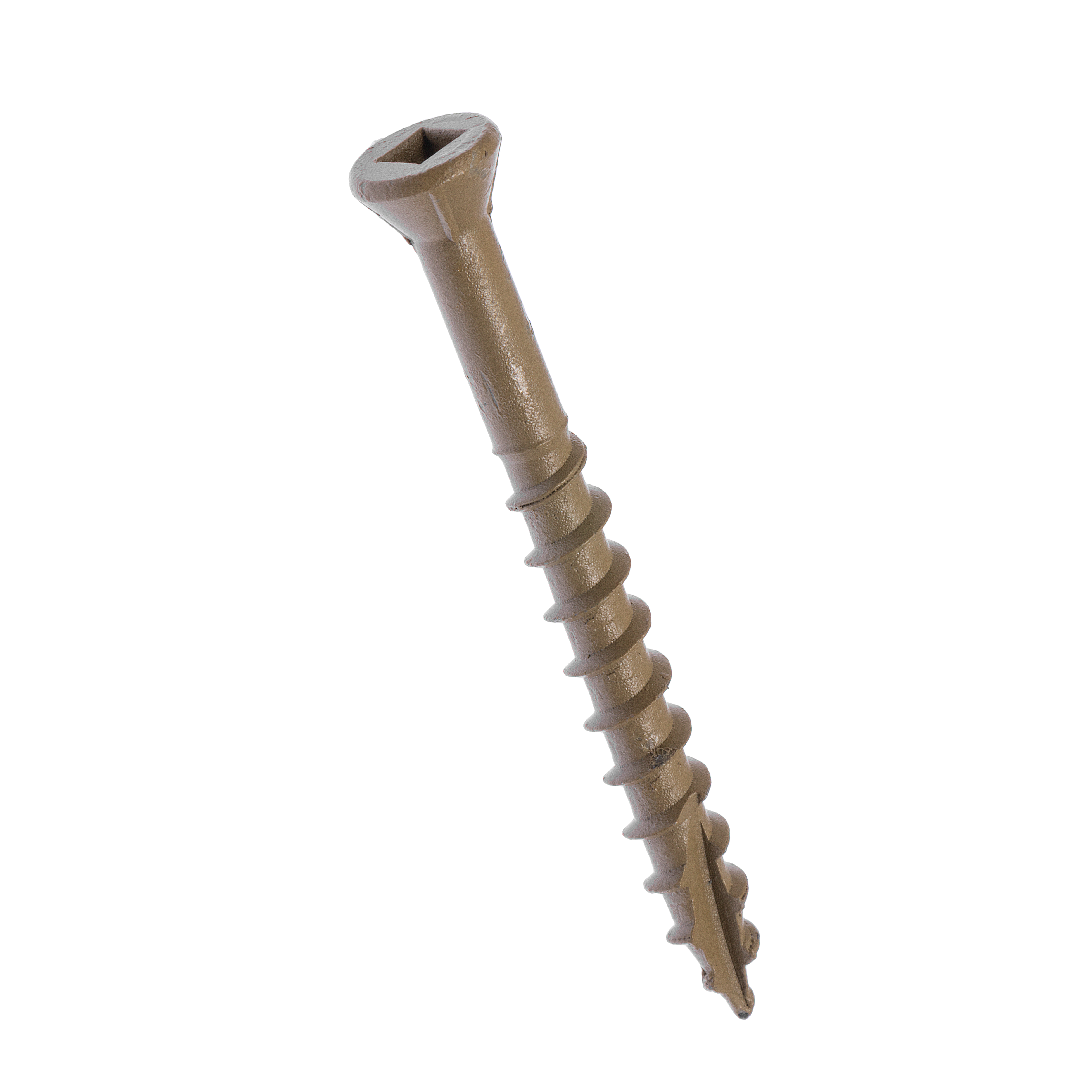 Buildex® Decking Screw 10G x 50mm – Countersunk Rib Head – Climacoat® 3 – Pack of 100