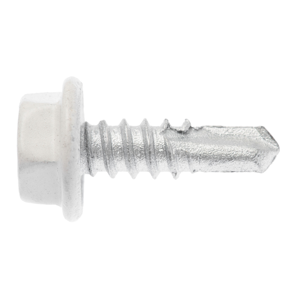 Buildex® Metal TEKS® Screws 10G x 16mm – Surfmist – Hex Head no Seal – Climaseal® 4 – 100 Pack
