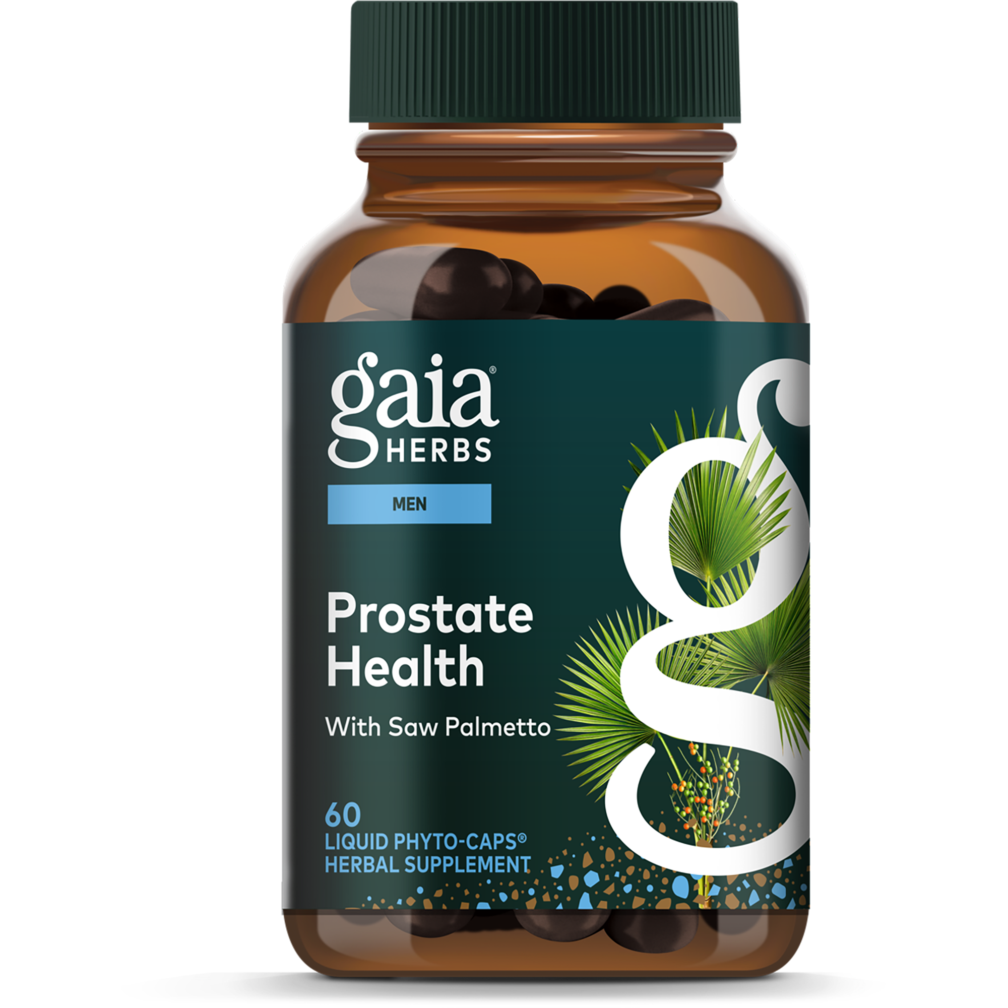 Gaia Herbs Prostate Health Vitamin | 60 Liquid Vegan Capsules
