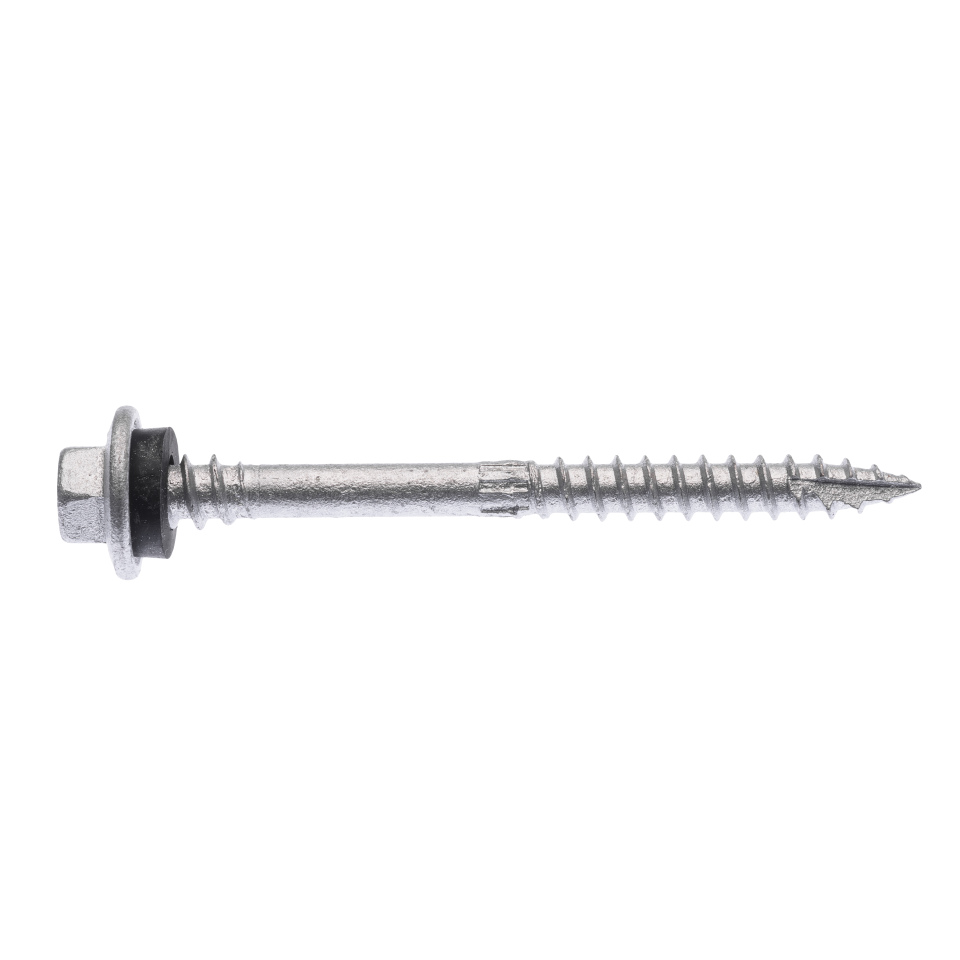 Buildex® Metal Roofing TEKS® Screws 14G x 45mm – Hex Head with Seal – Climaseal® 4 – Pack of 25