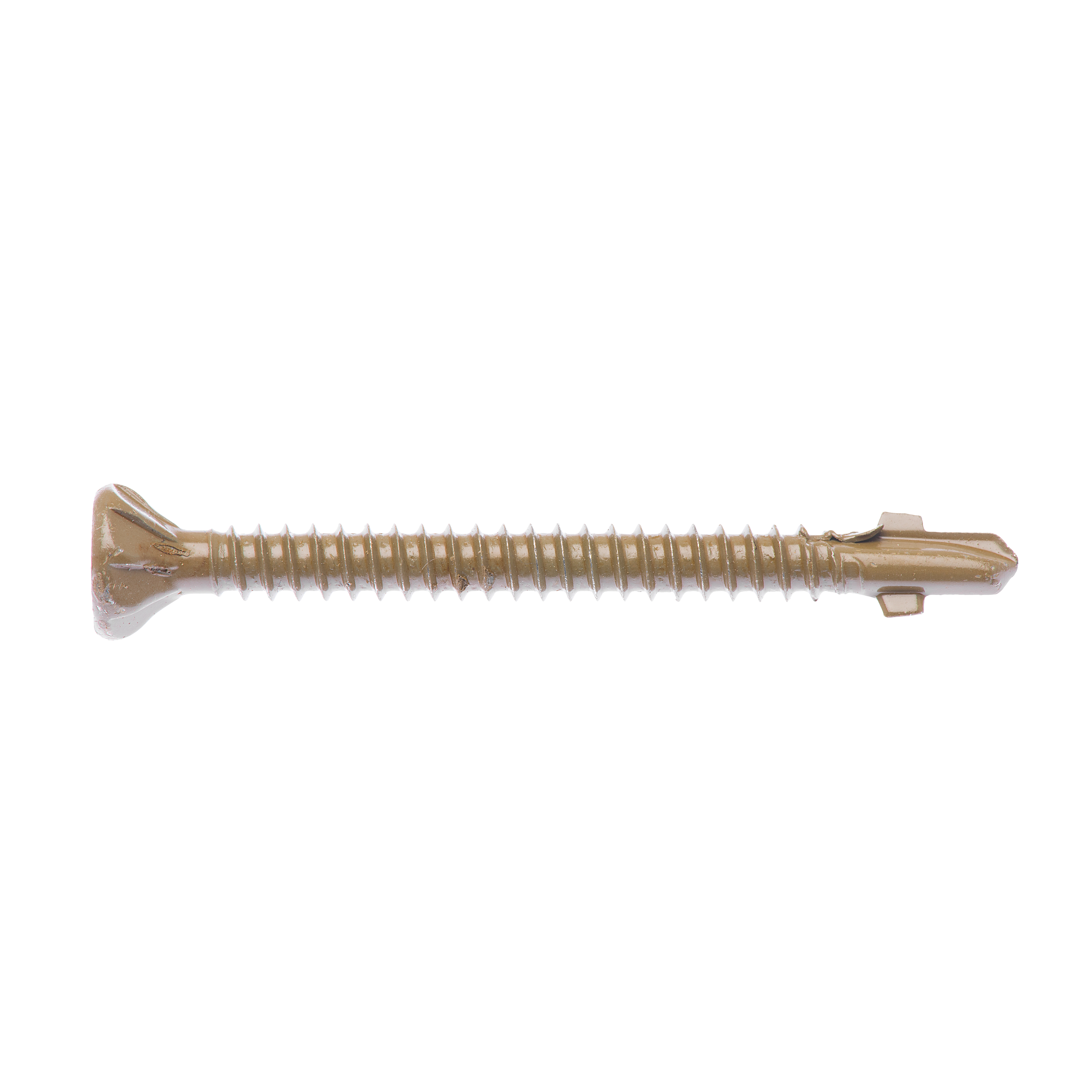 Buildex® Metal Wing TEKS® Screws 10G x 55mm – Countersunk Rib Head – Climacoat® 3 – Pack of 1000