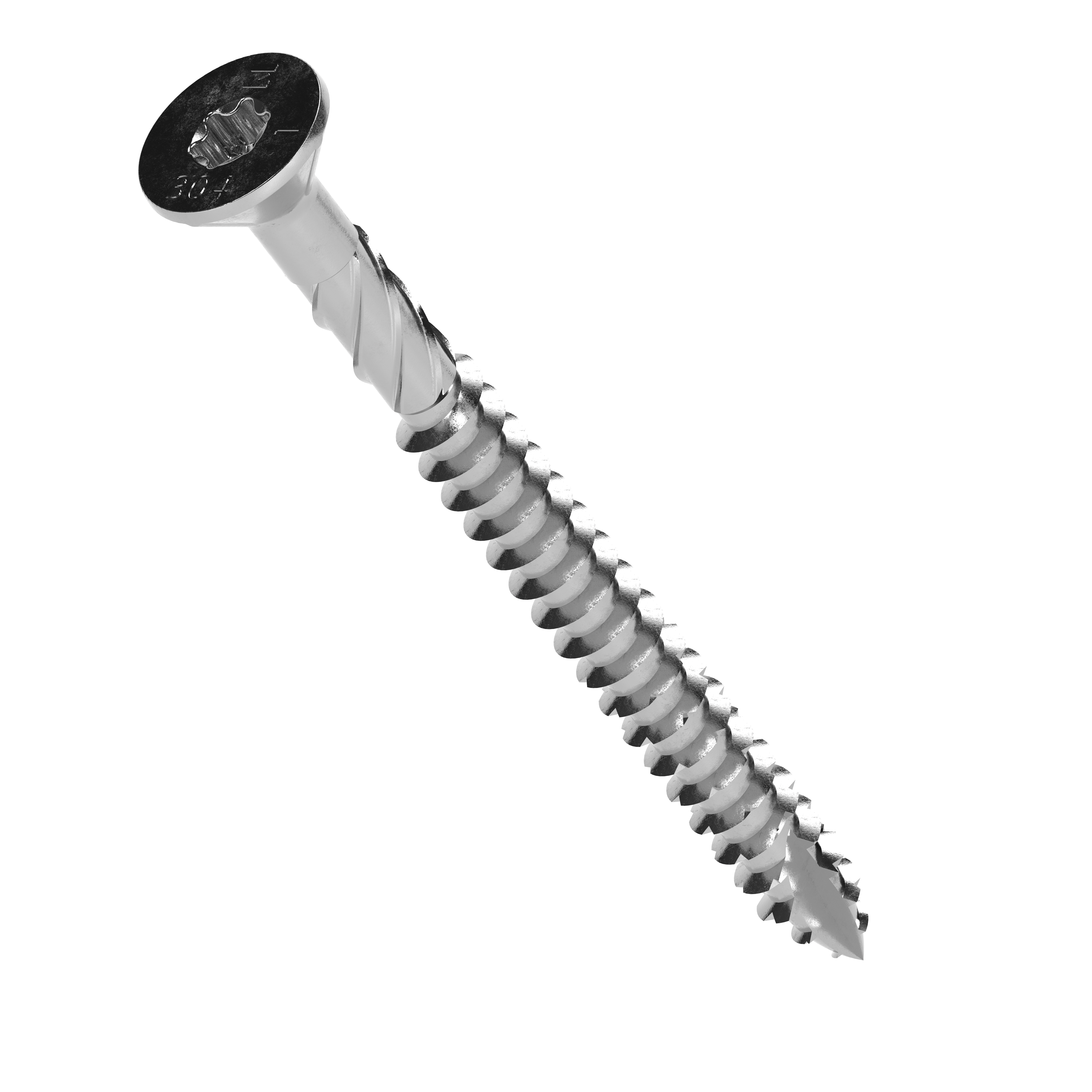 Buildex® 12G x 65mm Hardwood 304 Stainless Steel Decking Screws – 250 pack