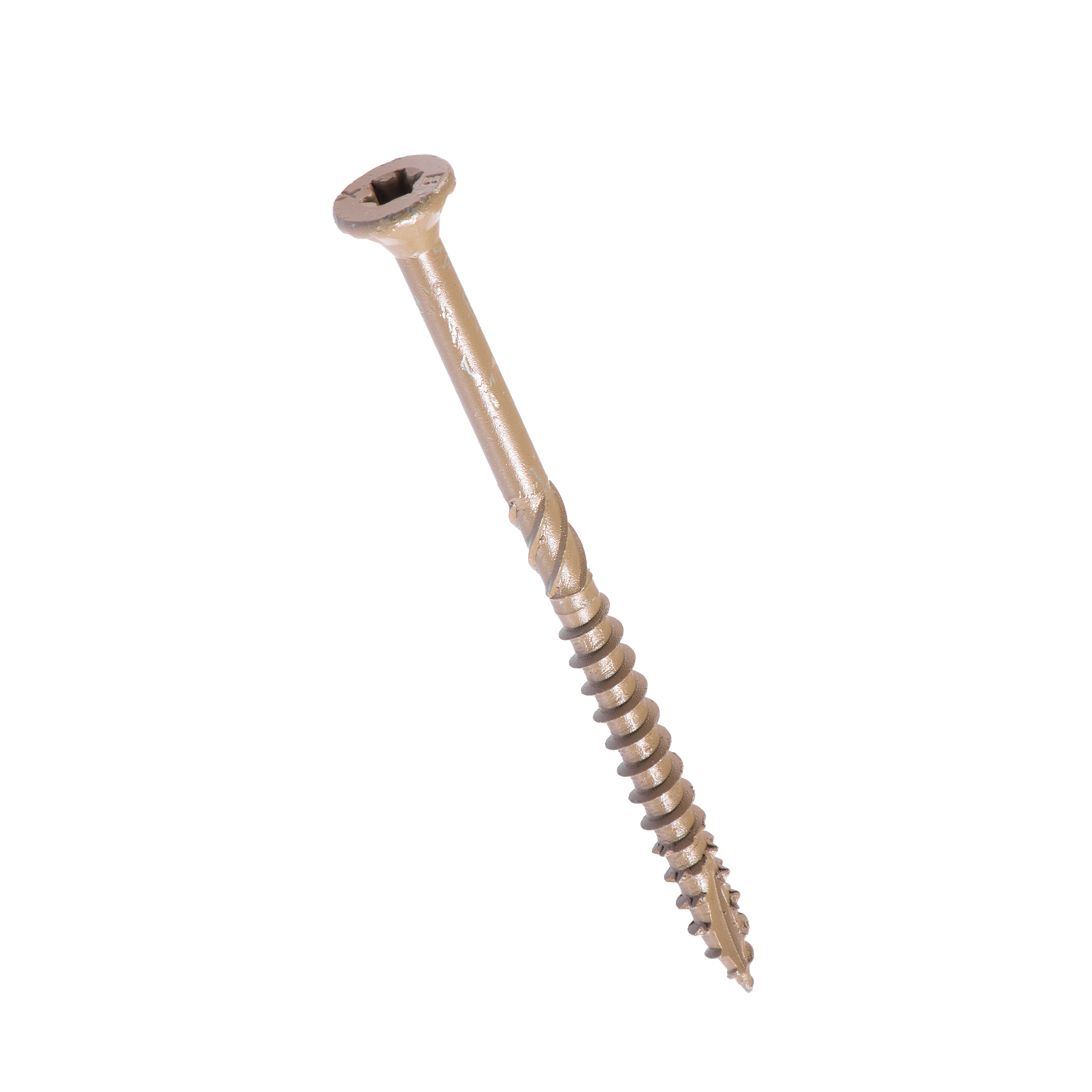 Buildex® RAPIDDRIVE Treated Pine Screws 10G x 75mm – Countersunk Rib Head – Climacoat® 3 – Pack of 50