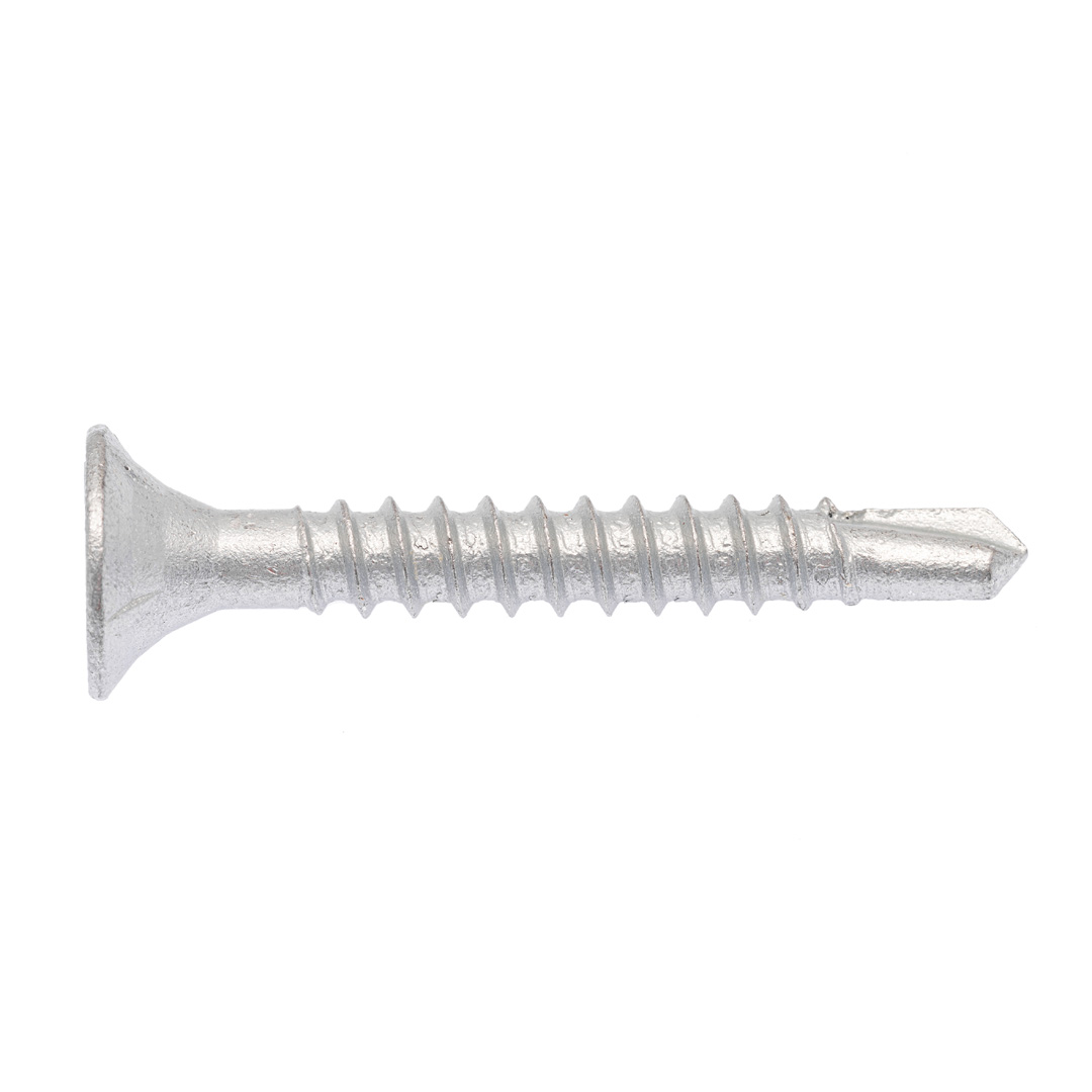 Buildex® Metal TEKS® Screws 14G x 50mm – Bugle Head – Galvanised – Zinc Alloy C3 – Pack of 100