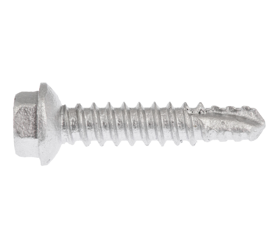 Buildex® Metal RippleZIPS® Screws 10G x 25mm – Hex Head no Seal – Climaseal® 4 – 100 Pack